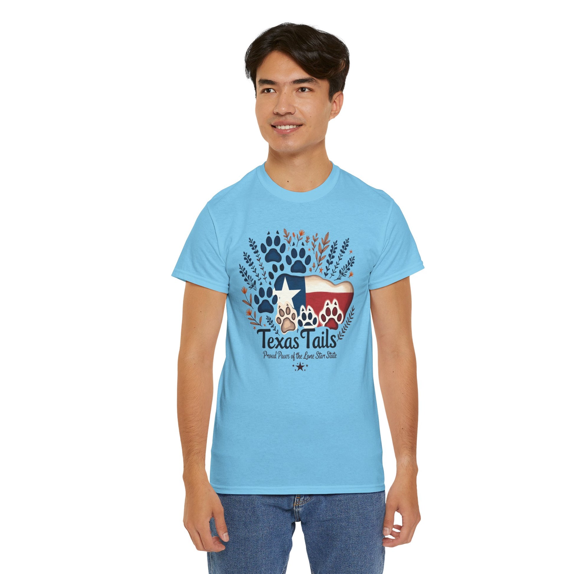 Texas Tails Proud Paws Tee