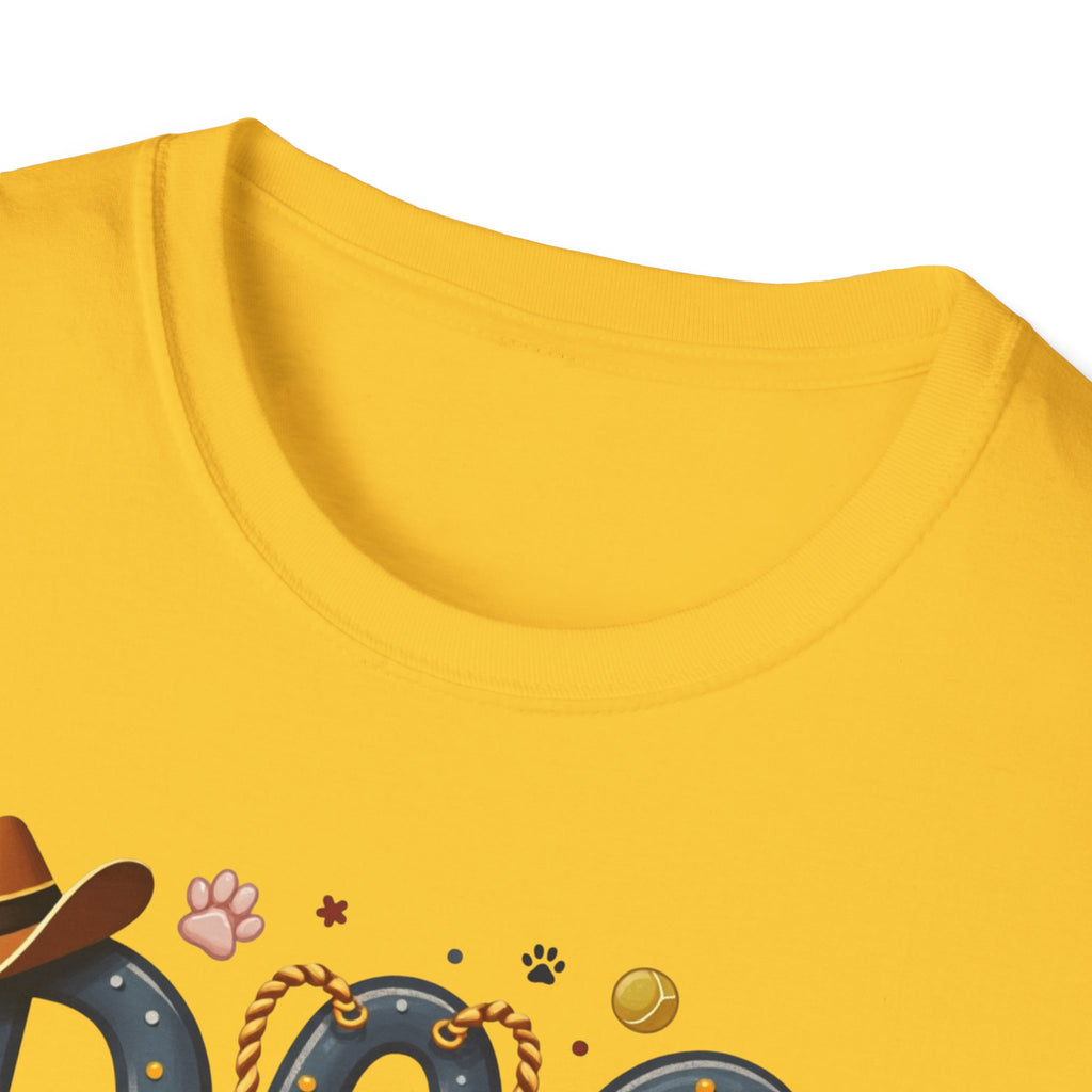 Texas Dog Mom T-Shirt with Texas Map Design