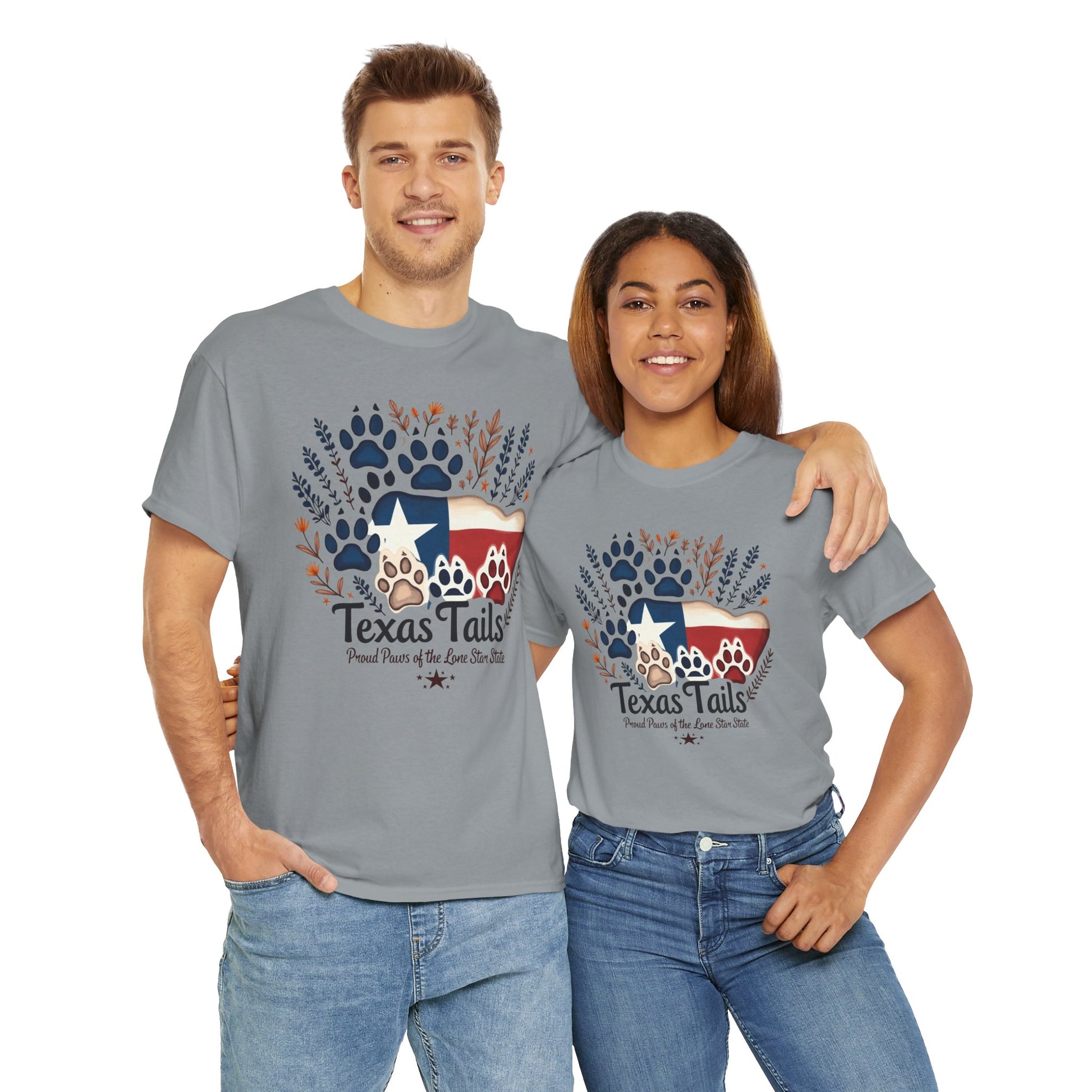 Texas Tails Proud Paws Tee