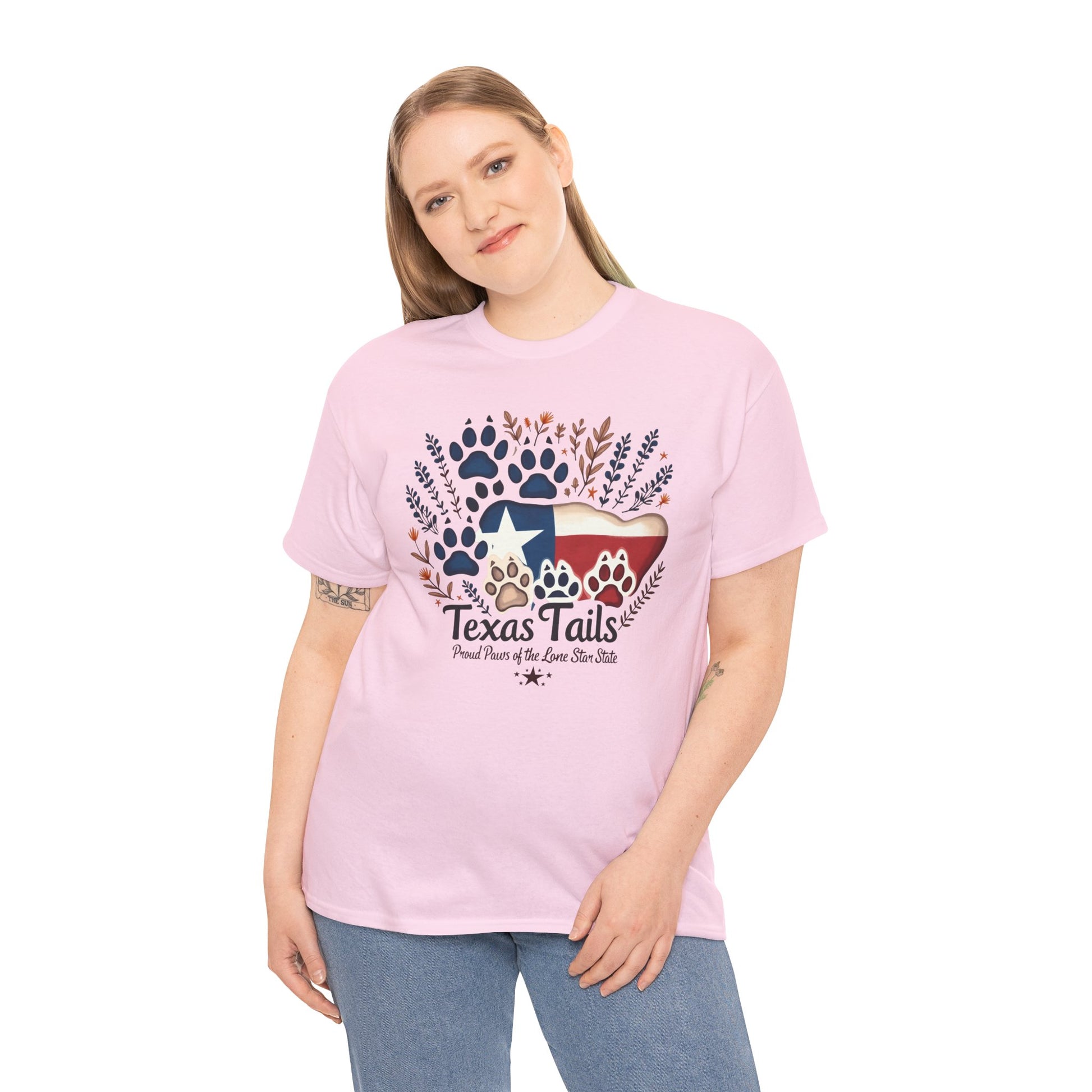 Texas Tails Proud Paws Tee