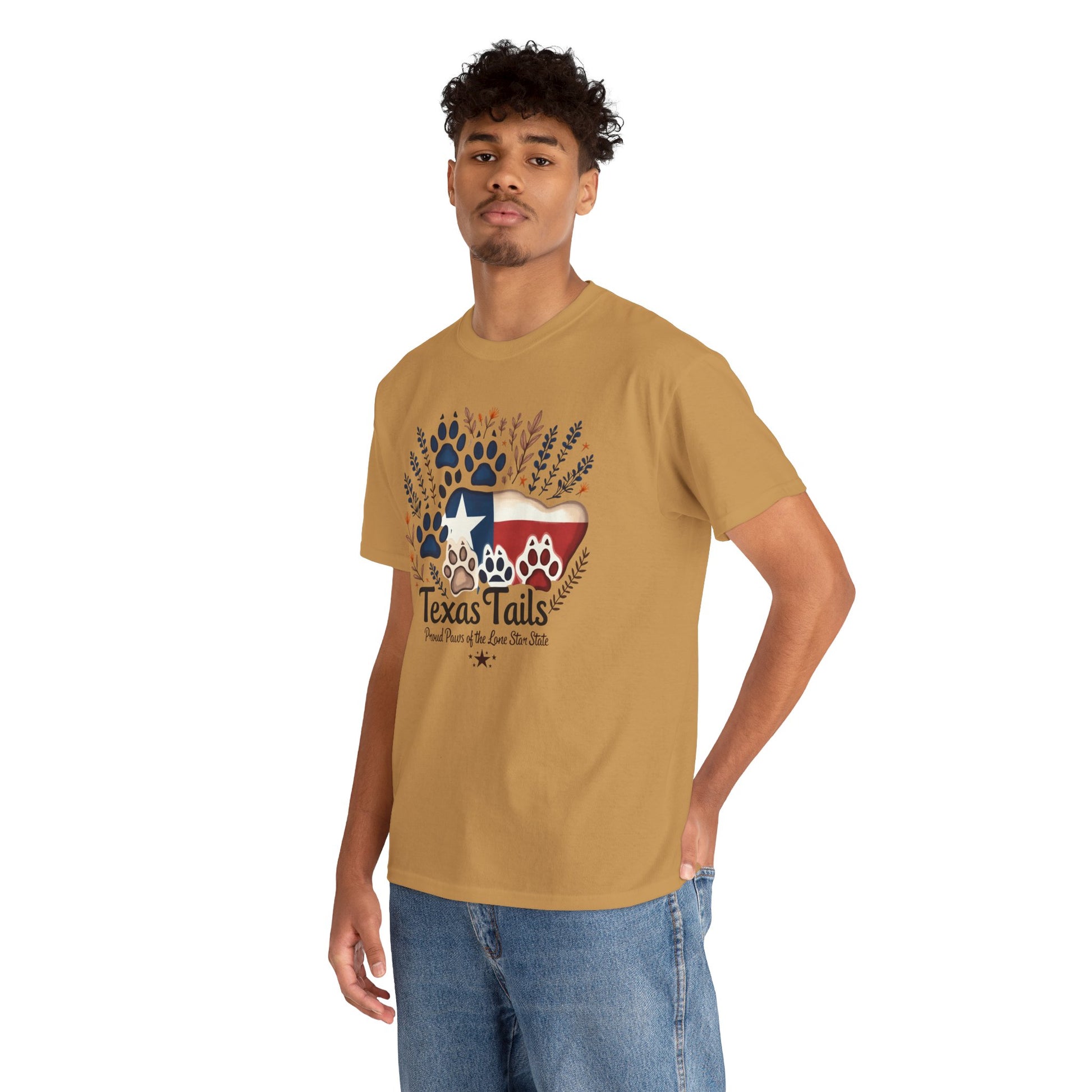 Texas Tails Proud Paws Tee