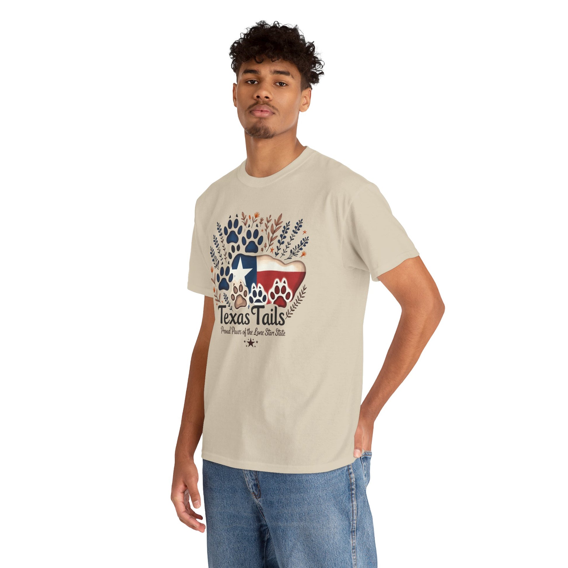 Texas Tails Proud Paws Tee