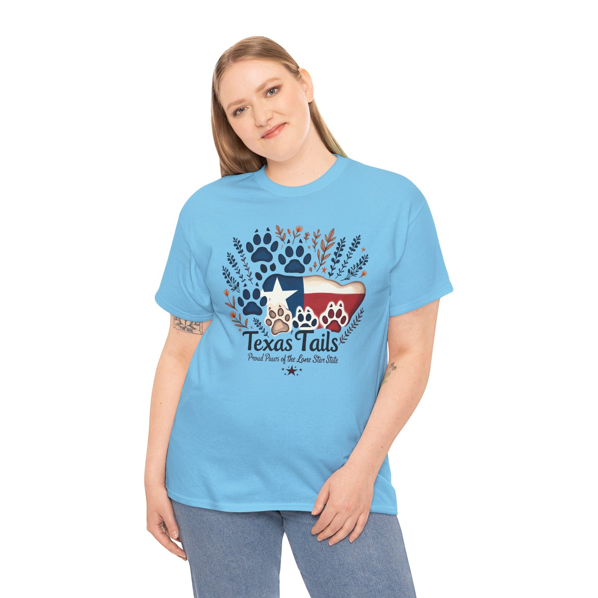 Texas Tails Proud Paws Tee