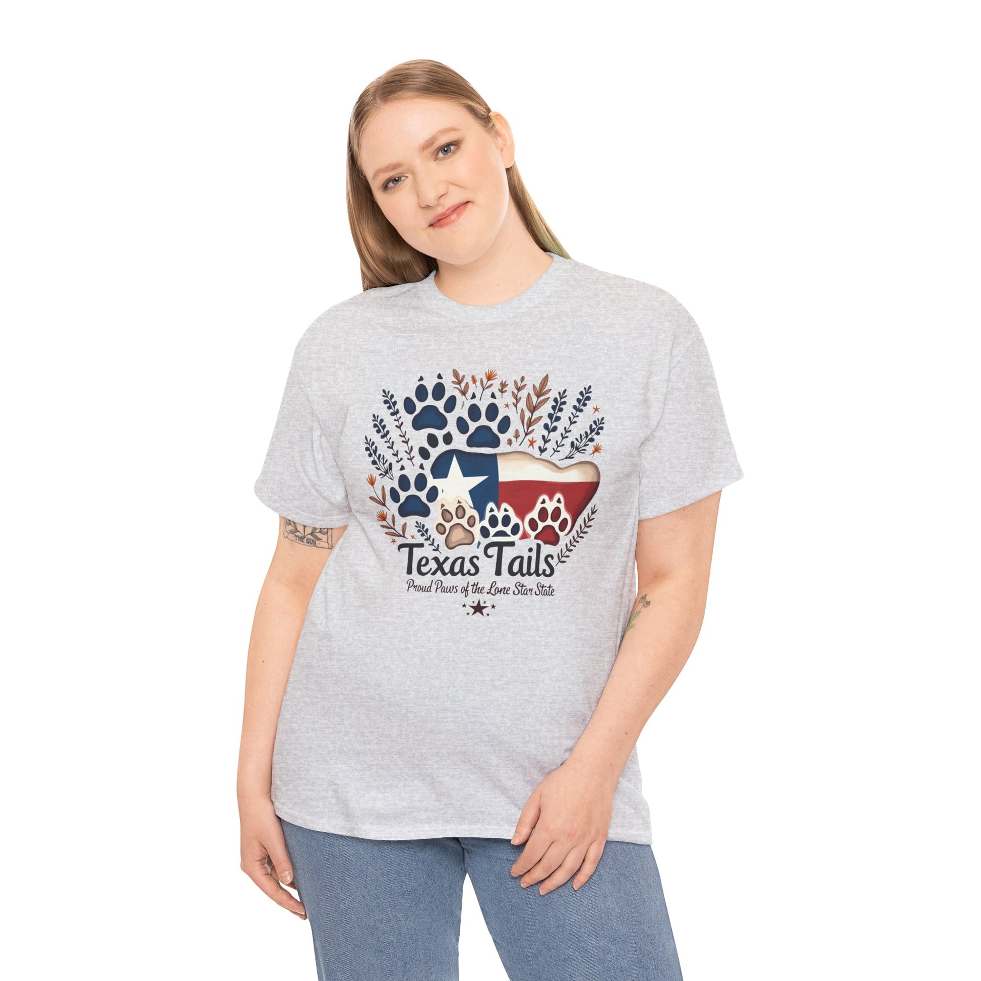 Texas Tails Proud Paws Tee