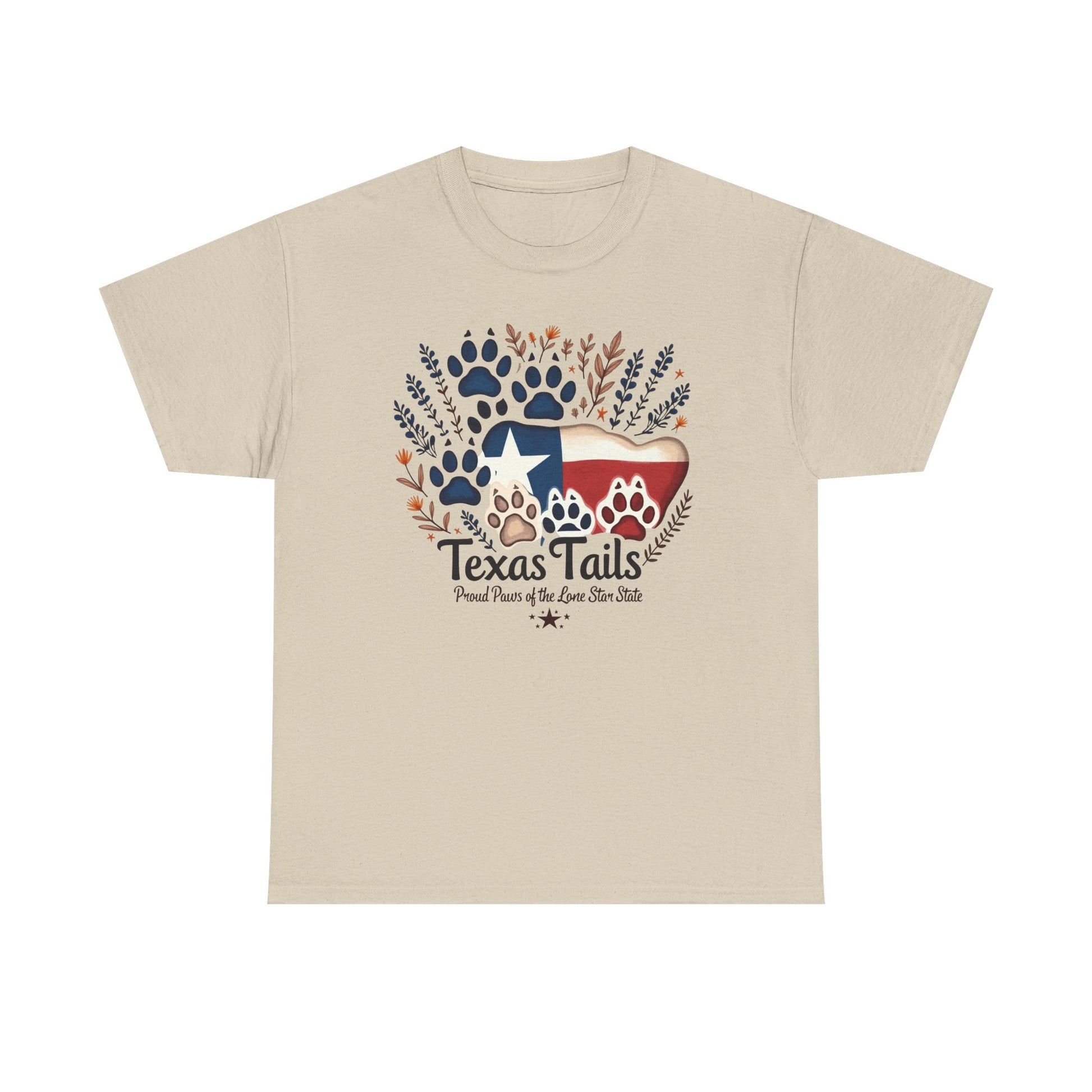 Texas Tails Proud Paws Tee