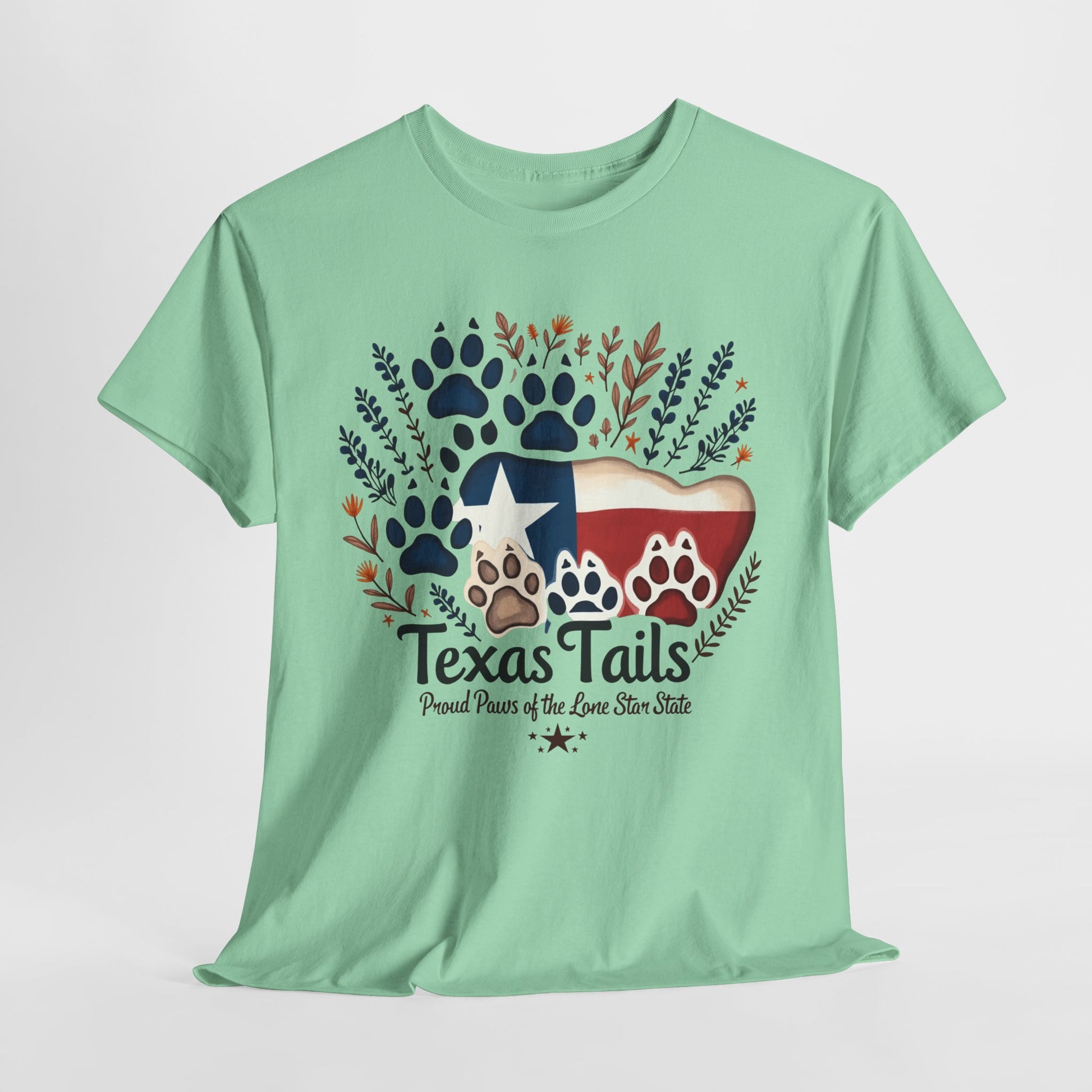Texas Tails Proud Paws Tee