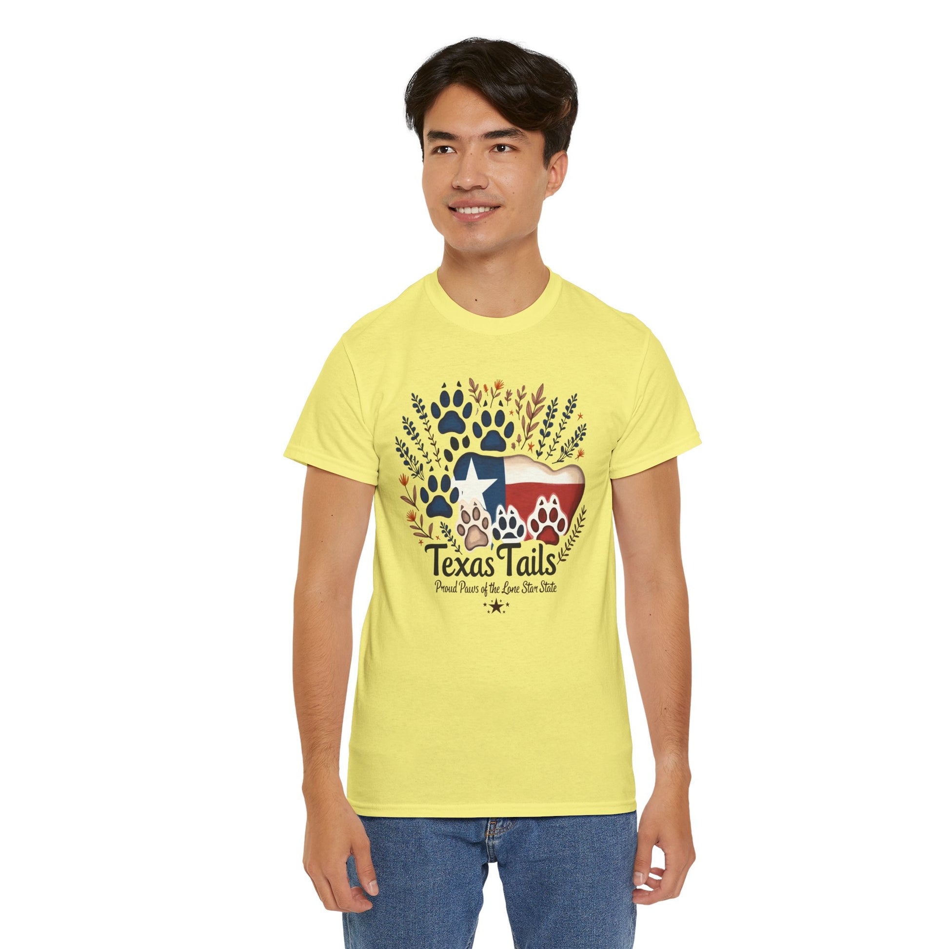 Texas Tails Proud Paws Tee