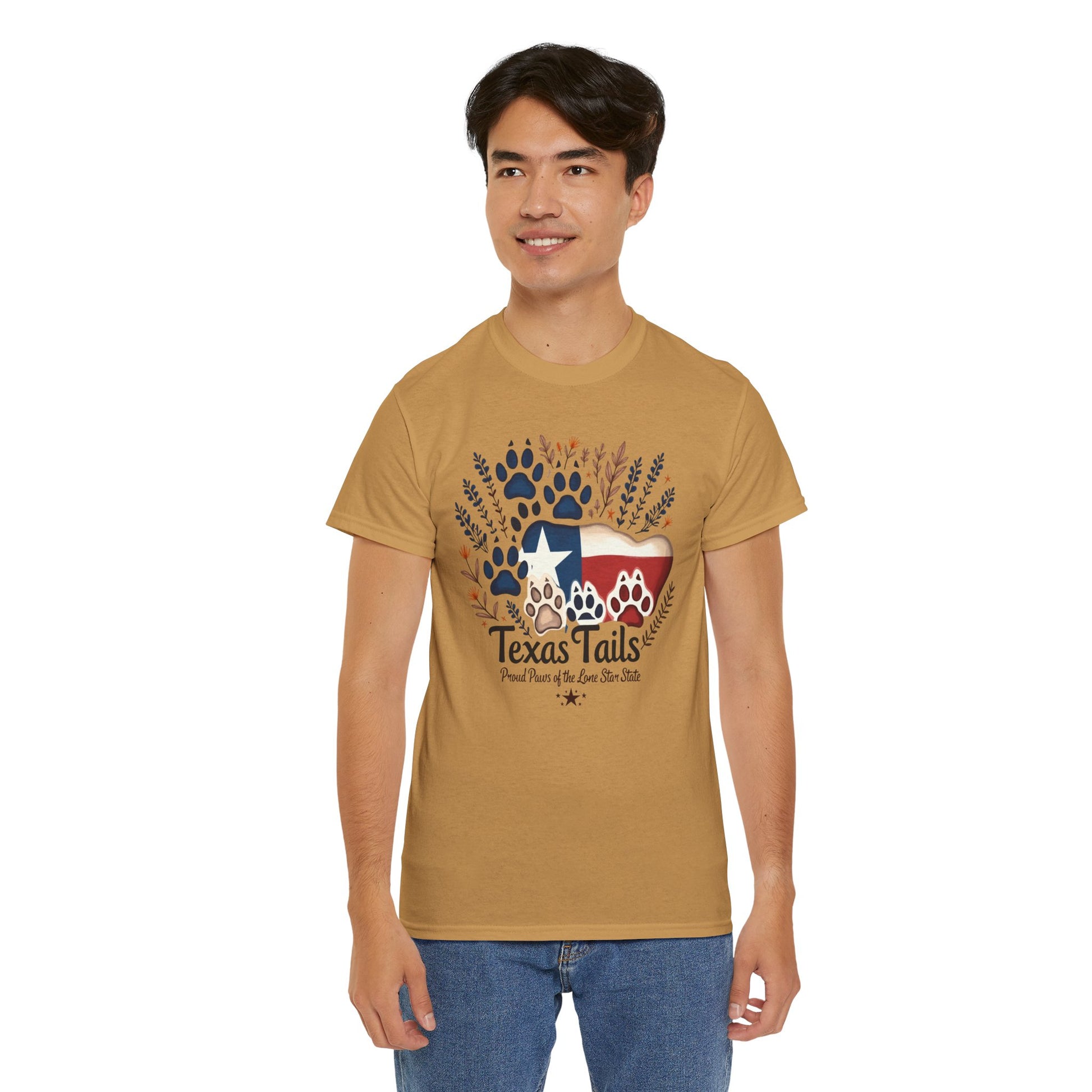 Texas Tails Proud Paws Tee