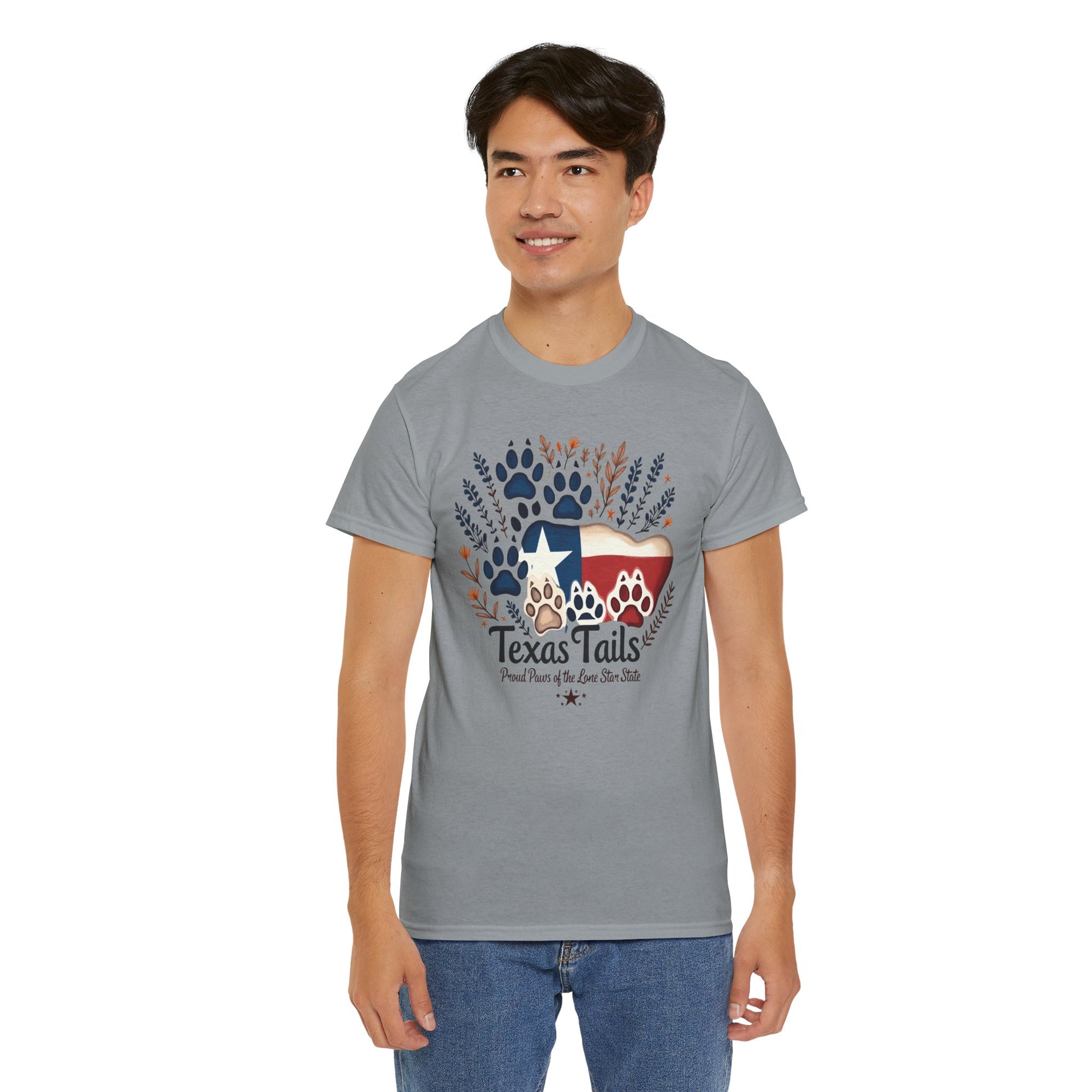 Texas Tails Proud Paws Tee