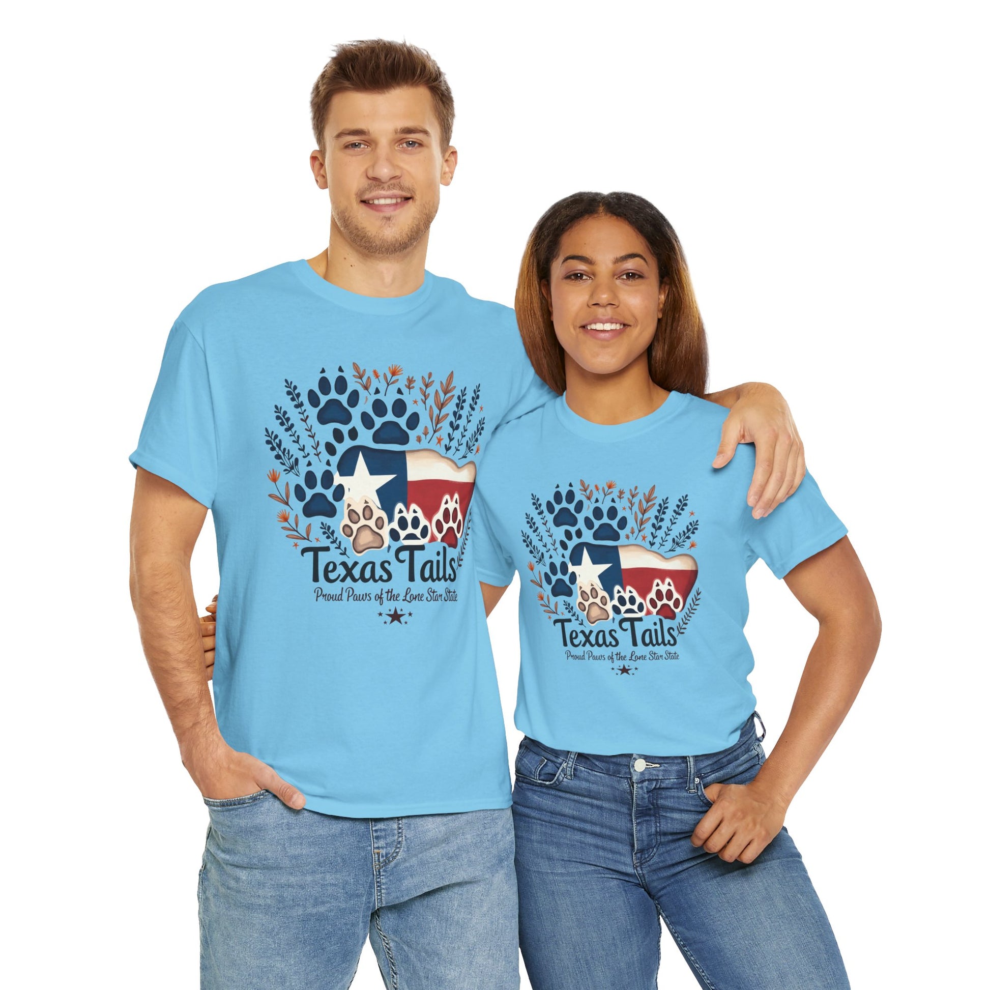 Texas Tails Proud Paws Tee