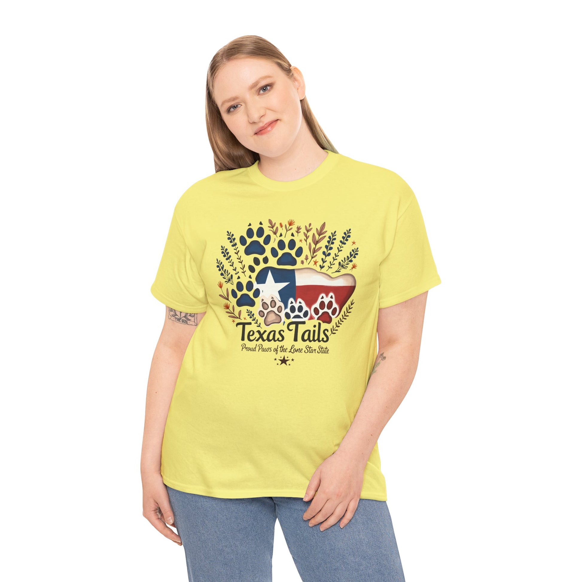 Texas Tails Proud Paws Tee