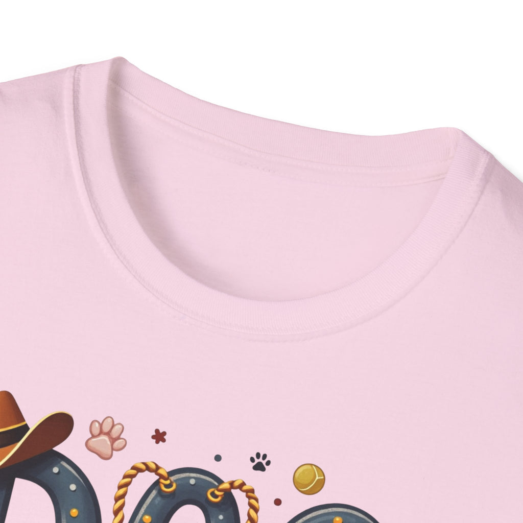 Texas Dog Mom T-Shirt with Texas Map Design