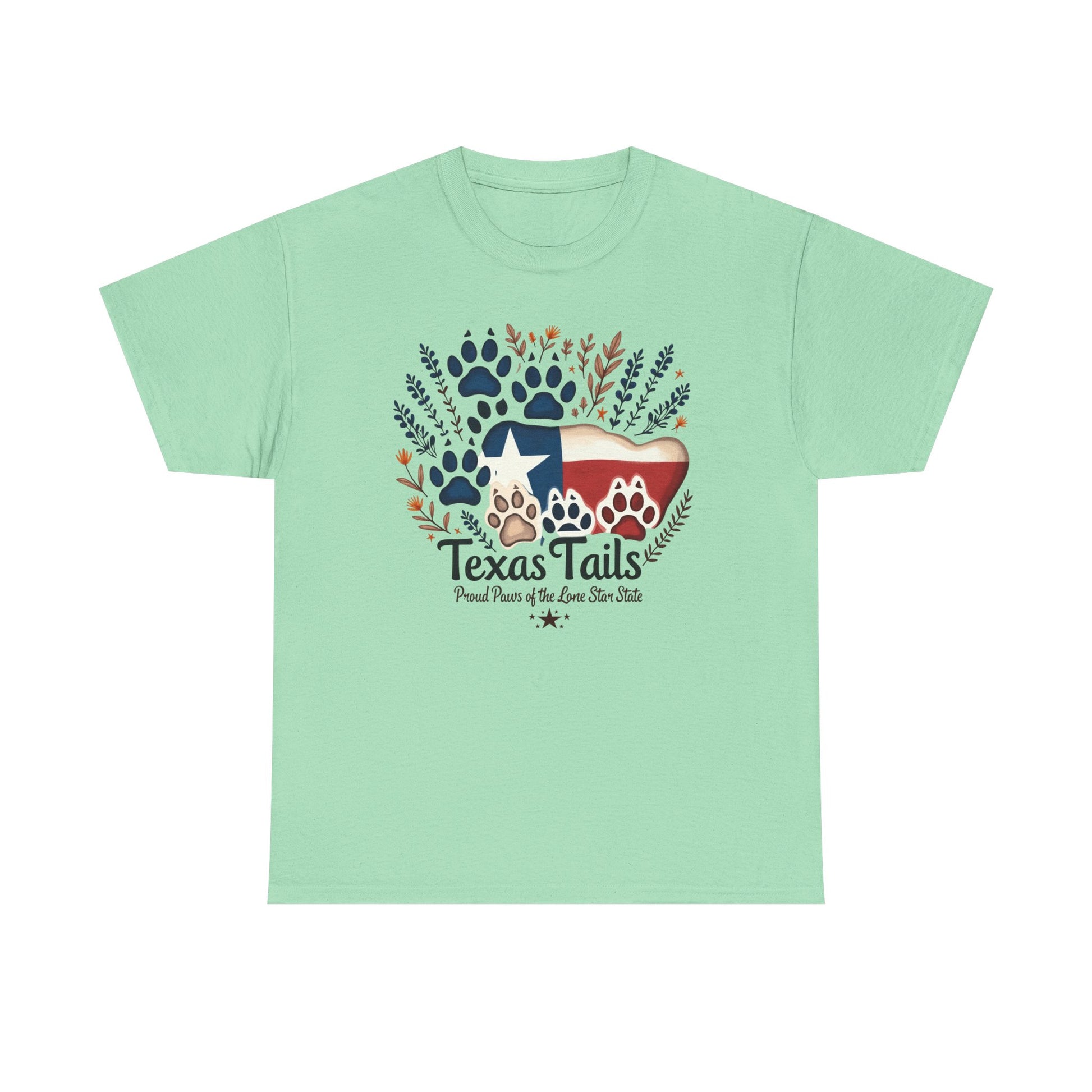 Texas Tails Proud Paws Tee
