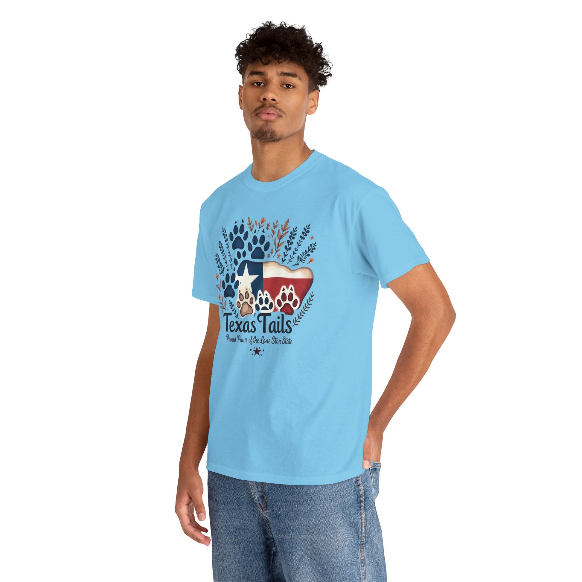 Texas Tails Proud Paws Tee