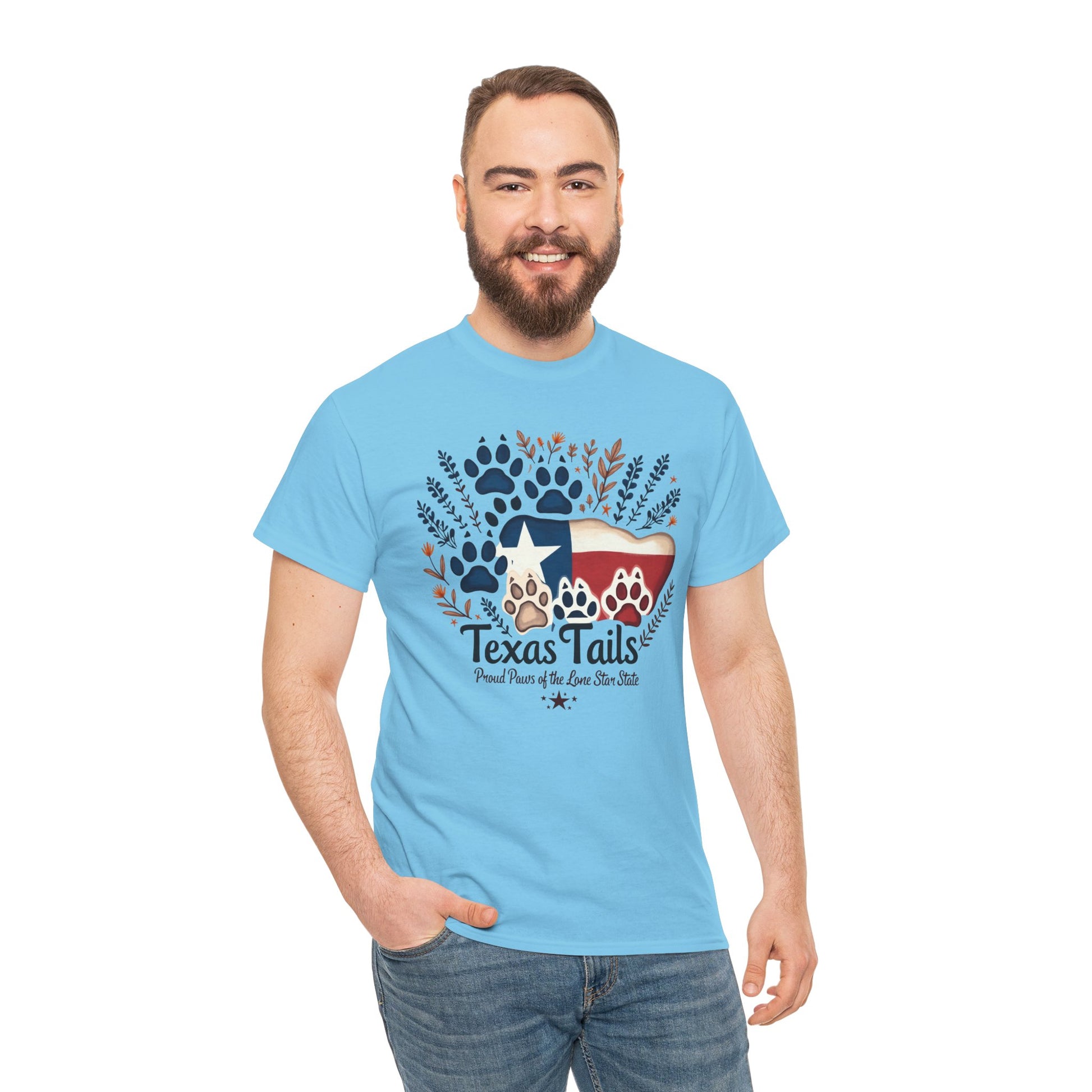Texas Tails Proud Paws Tee