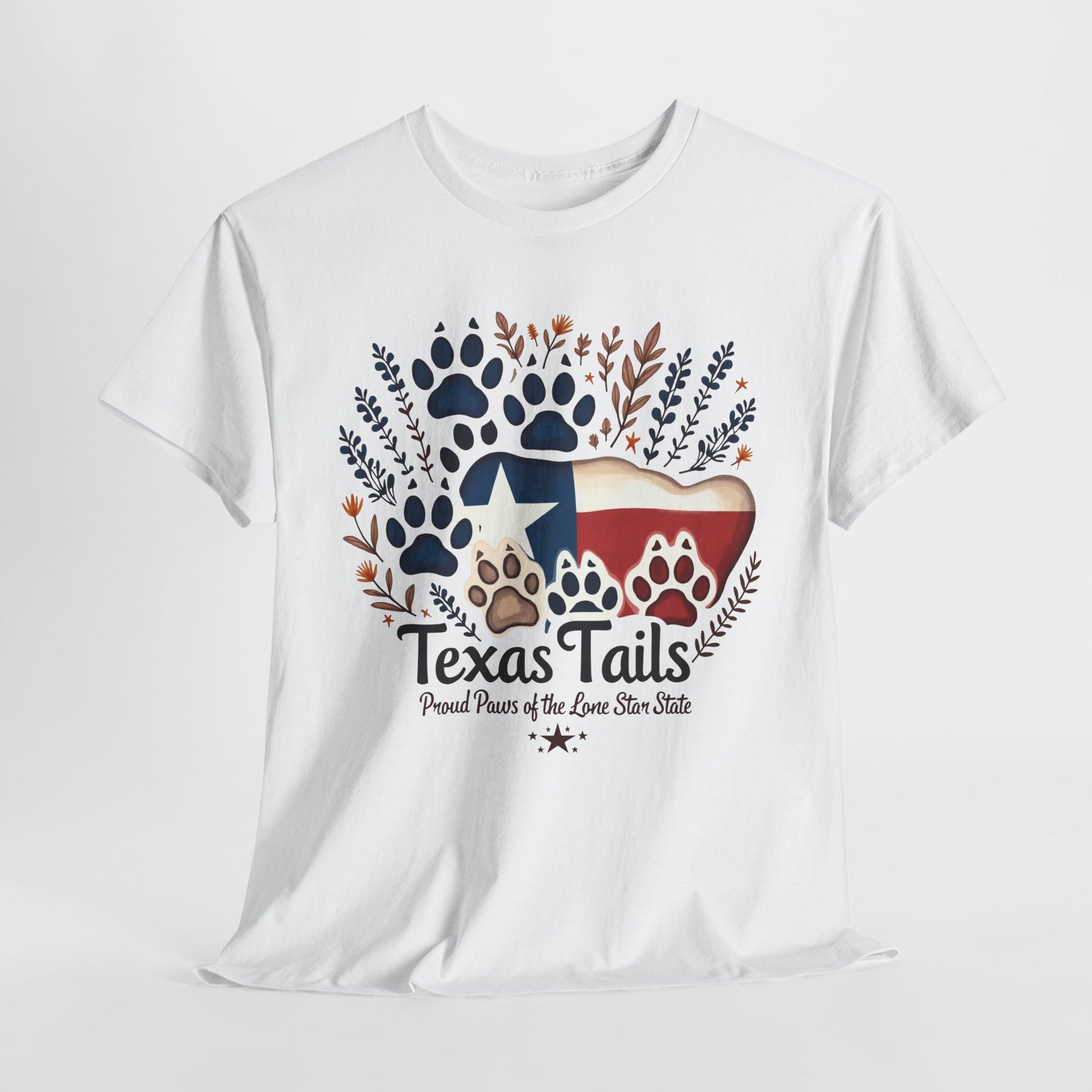 Texas Tails Proud Paws Tee