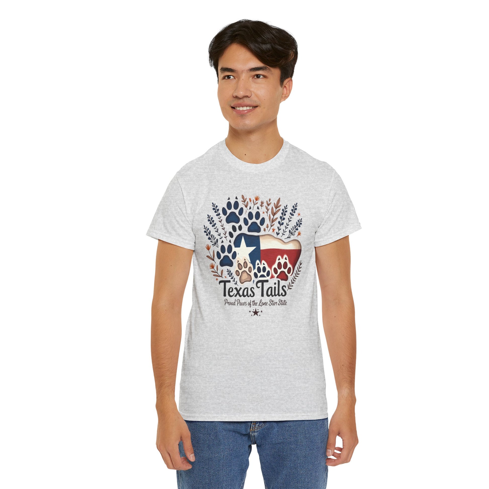 Texas Tails Proud Paws Tee