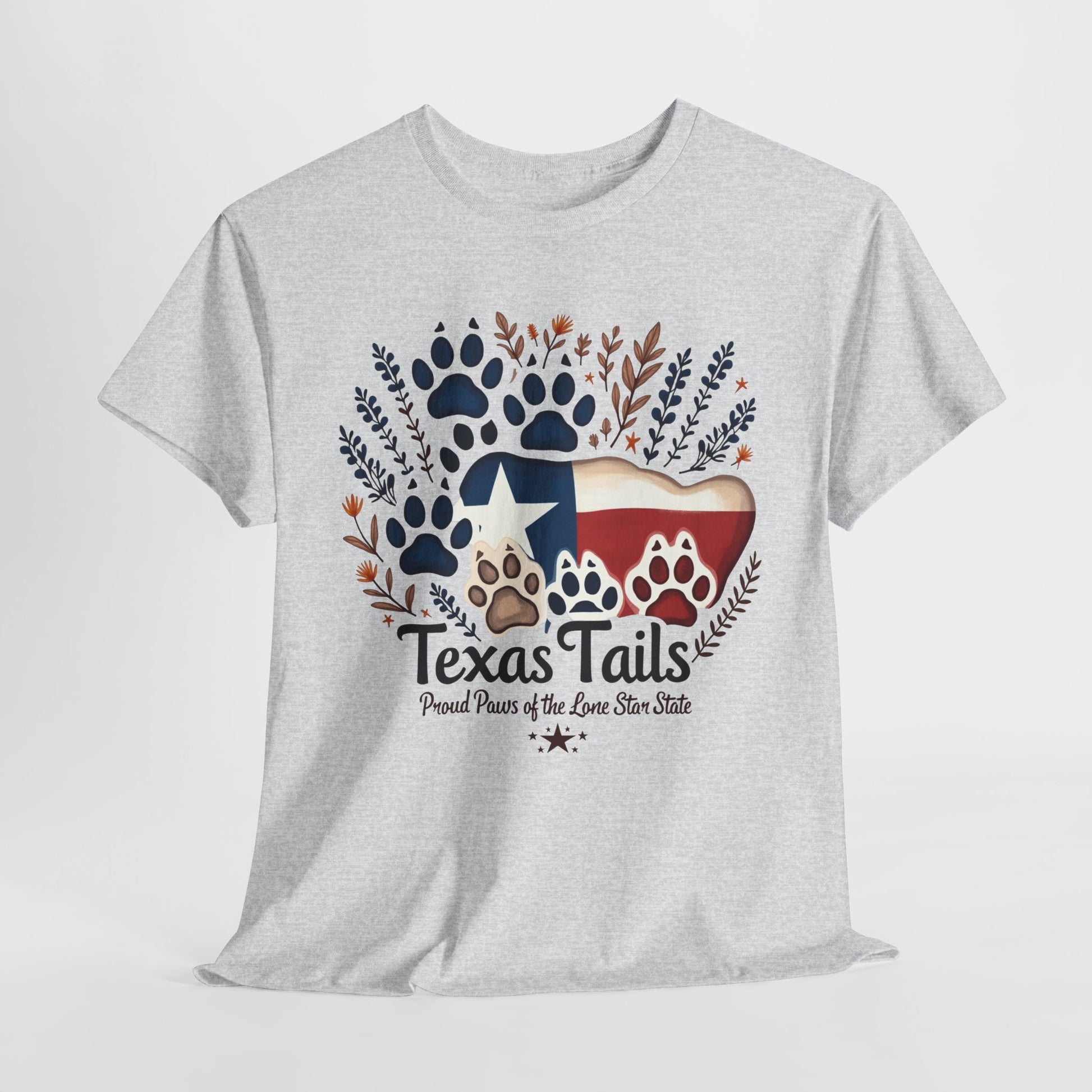 Texas Tails Proud Paws Tee