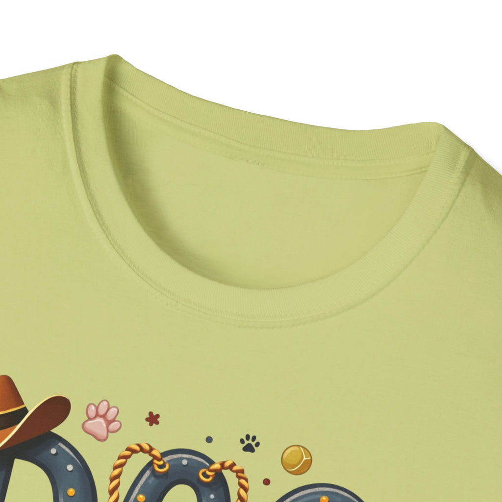 Texas Dog Mom T-Shirt with Texas Map Design