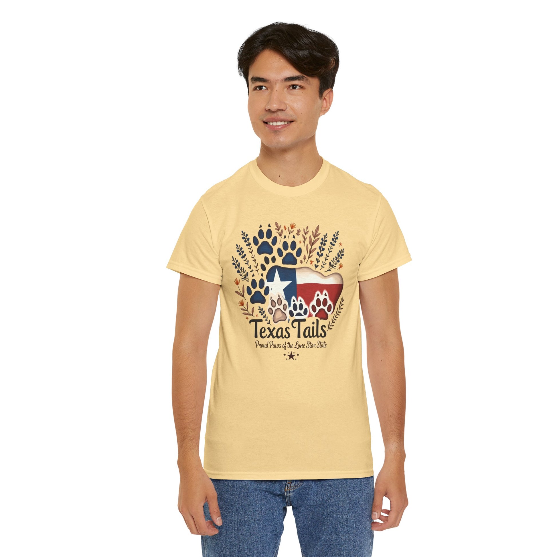 Texas Tails Proud Paws Tee