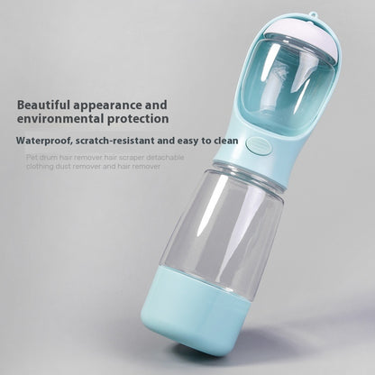 "3-IN-1 Portable Dog Walking Cup with Water, Poop Bag and Food Compartments for Cats and Dogs