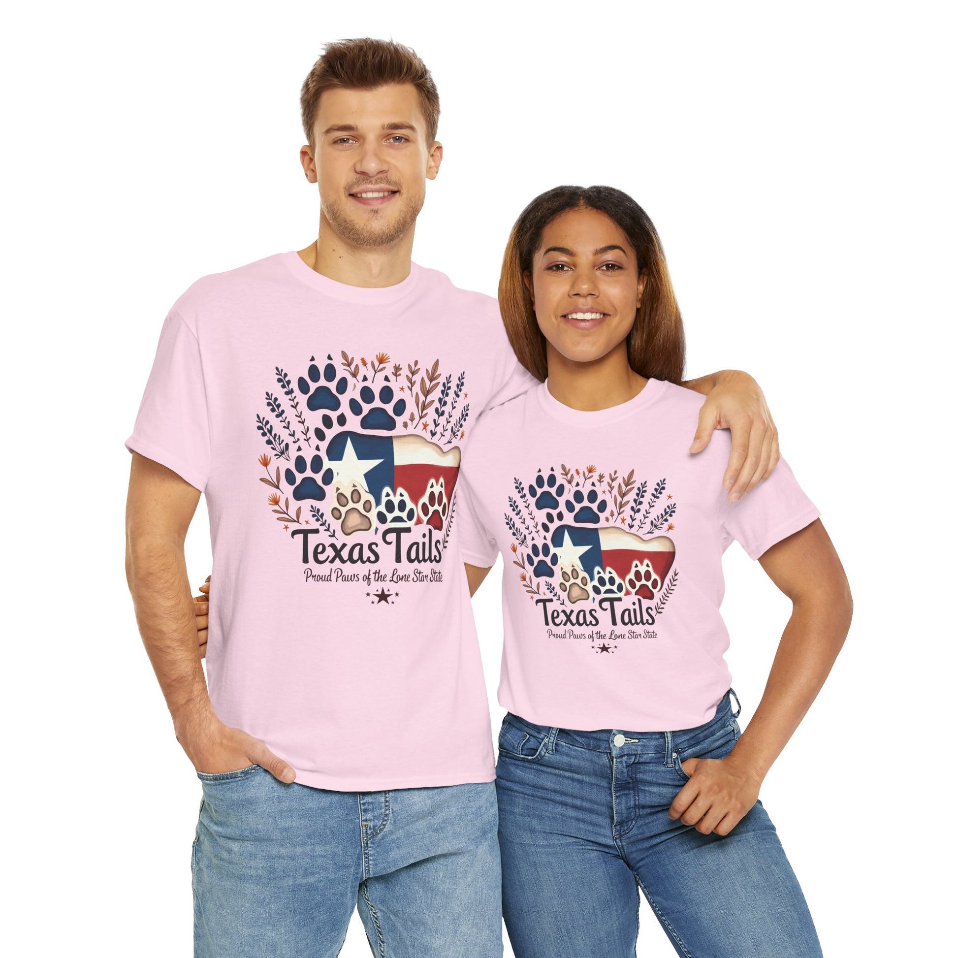 Texas Tails Proud Paws Tee