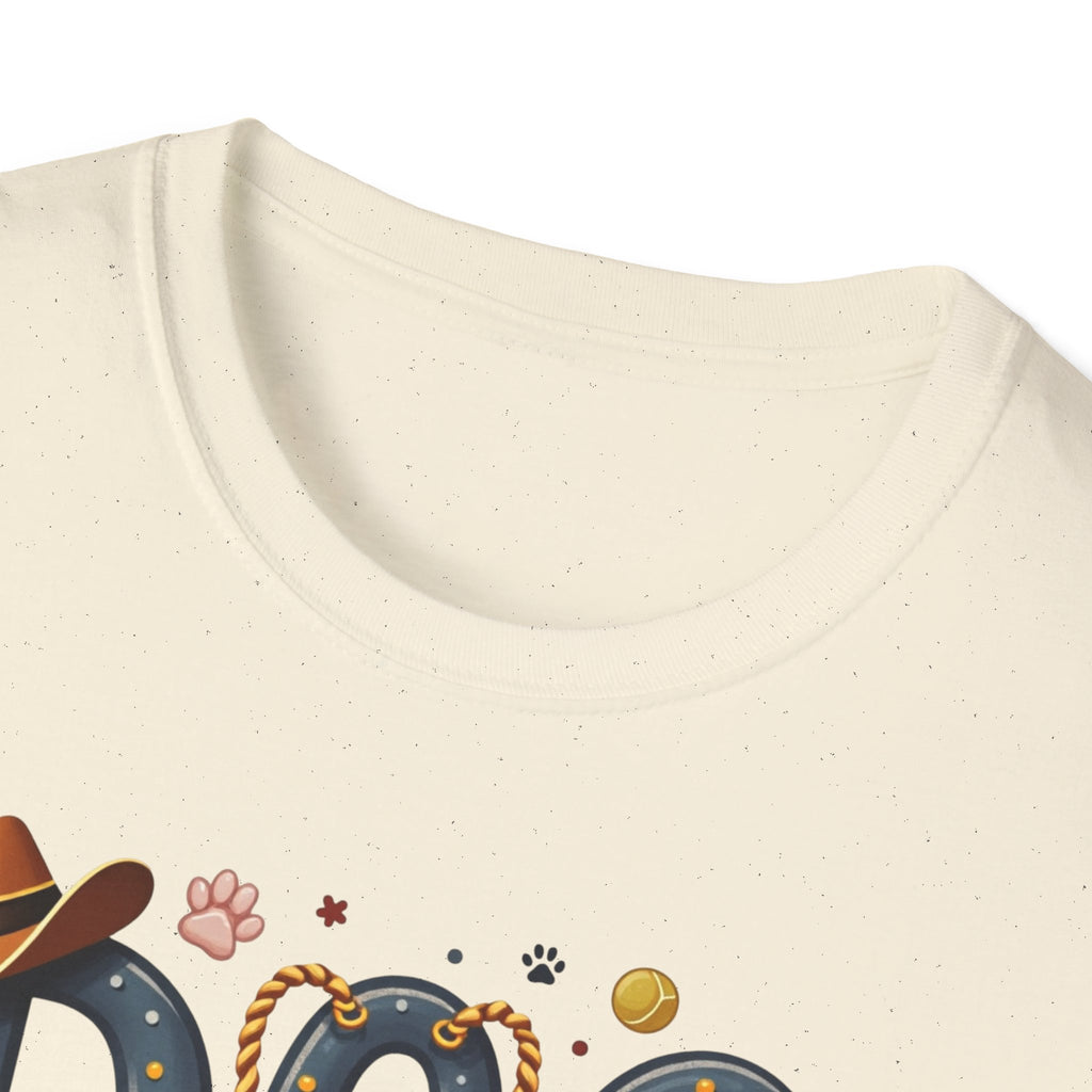 Texas Dog Mom T-Shirt with Texas Map Design
