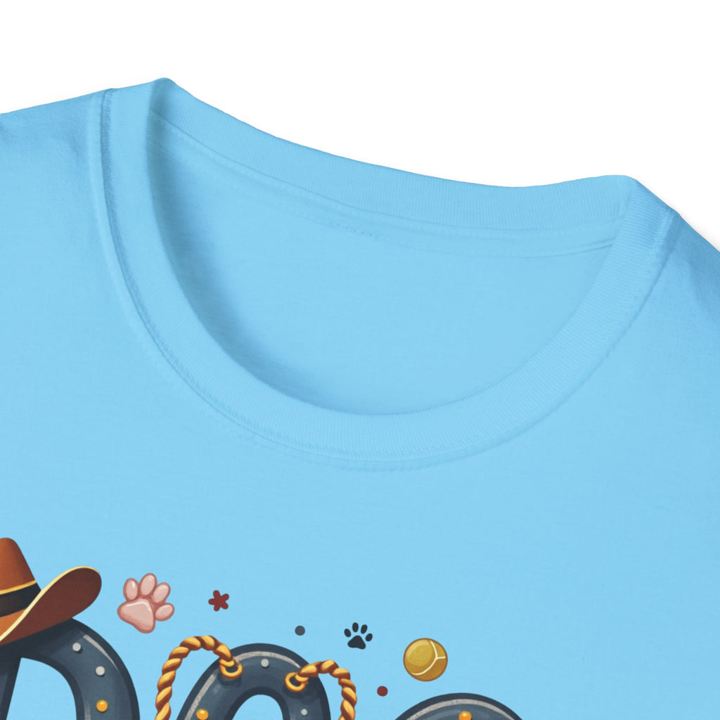 Texas Dog Mom T-Shirt with Texas Map Design