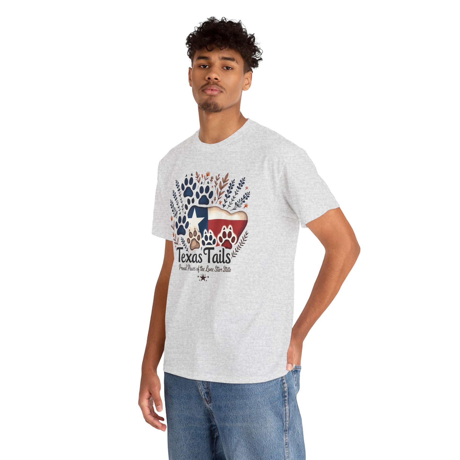 Texas Tails Proud Paws Tee