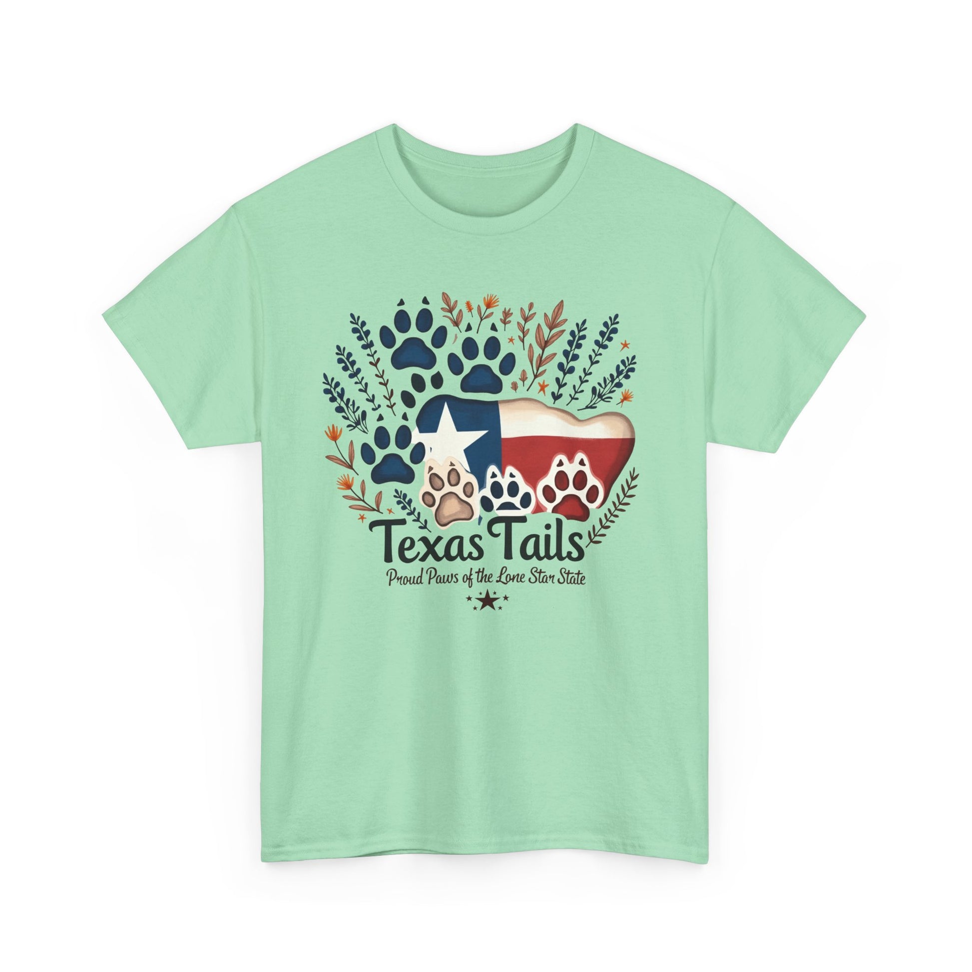 Texas Tails Proud Paws Tee