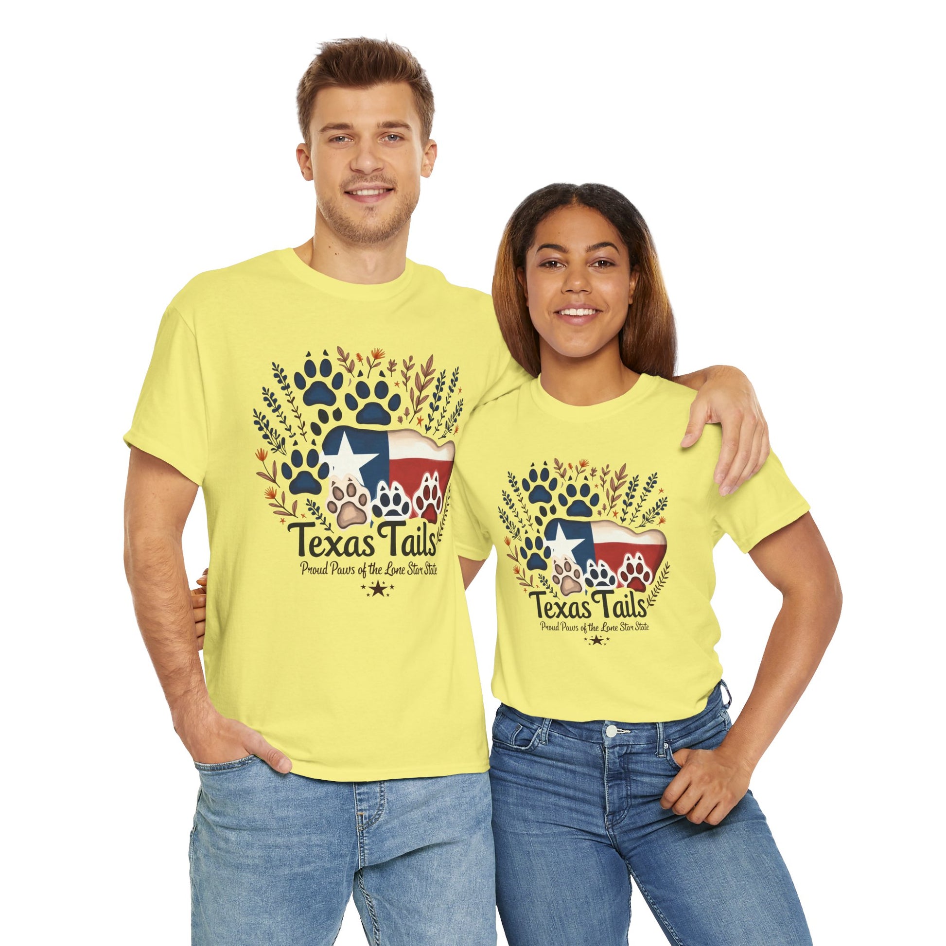 Texas Tails Proud Paws Tee