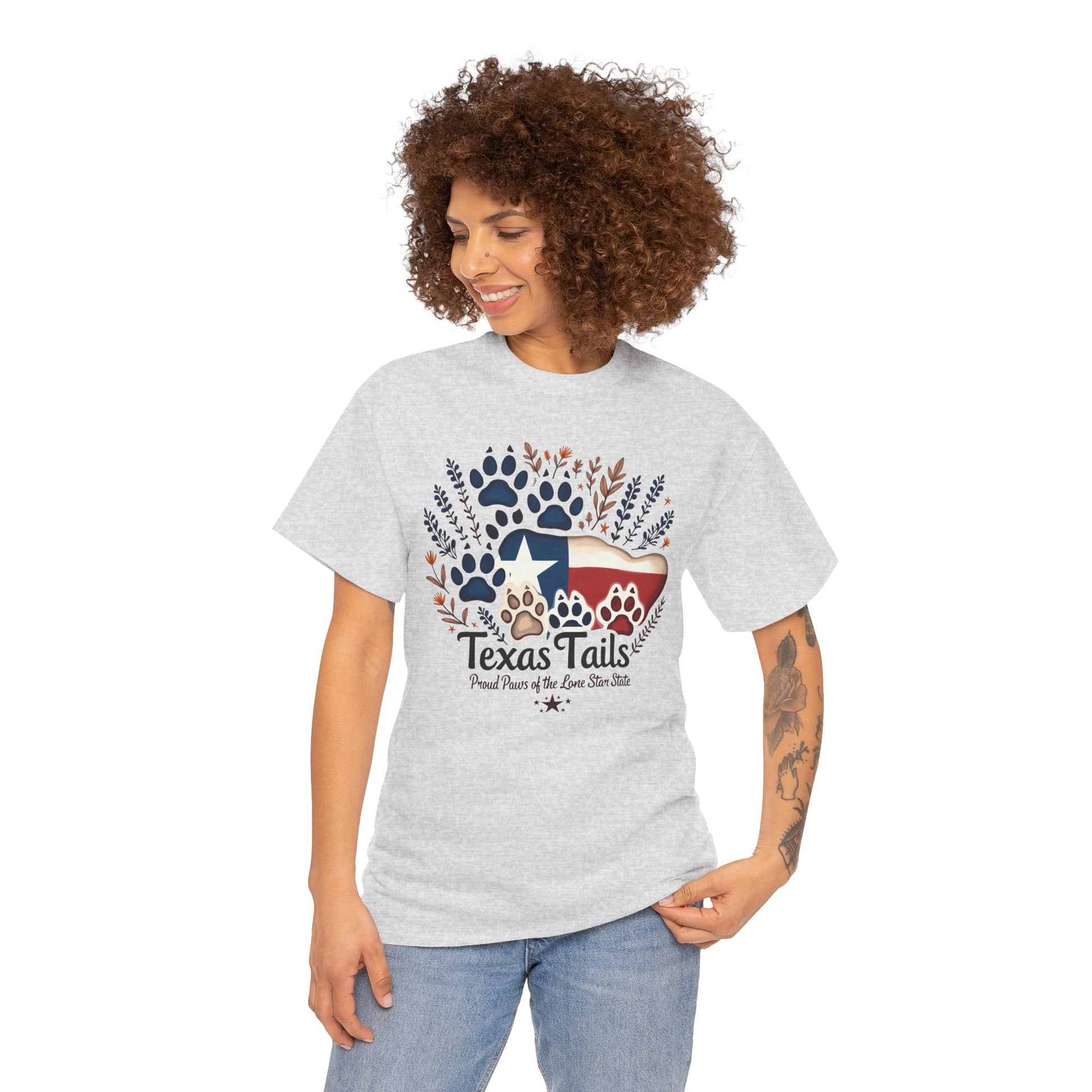 Texas Tails Proud Paws Tee