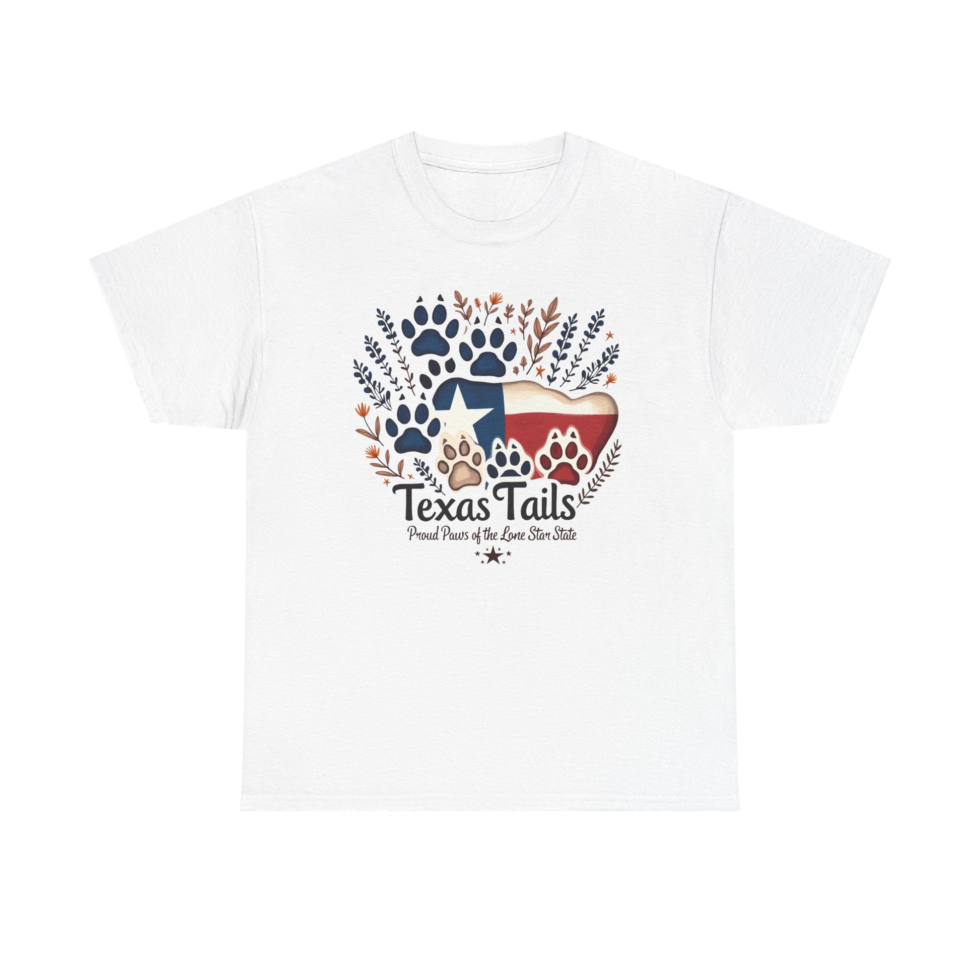 Texas Tails Proud Paws Tee