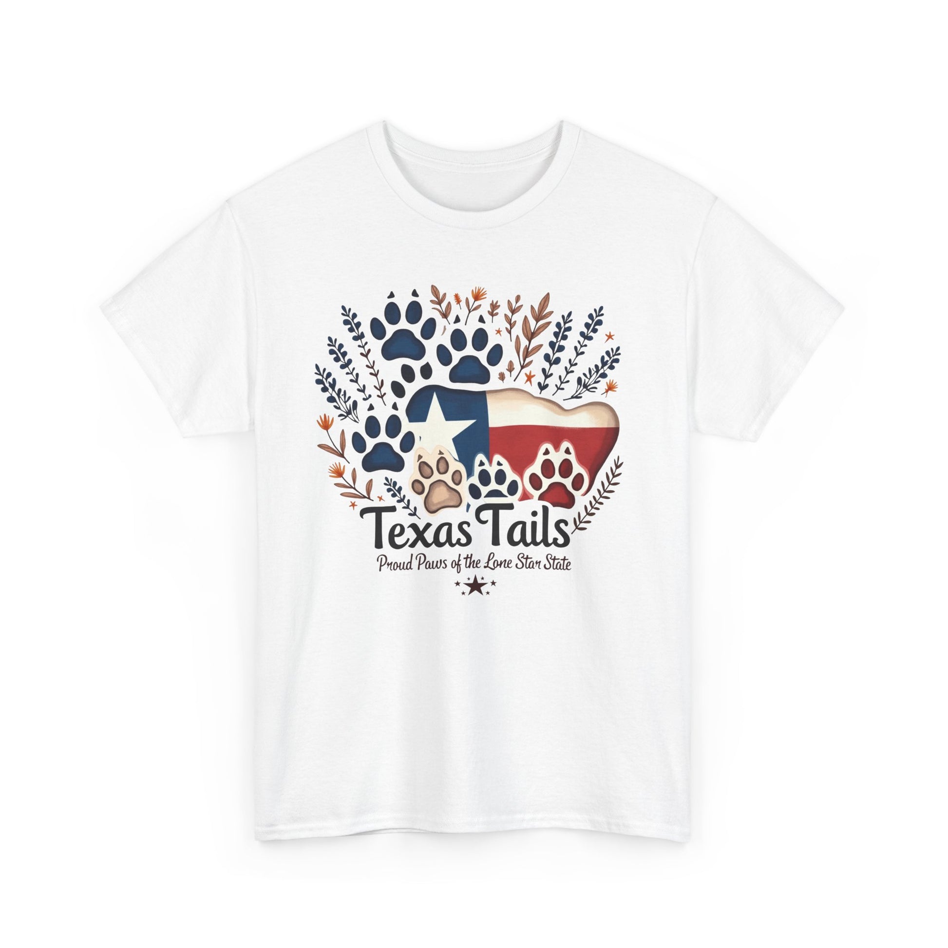 Texas Tails Proud Paws Tee
