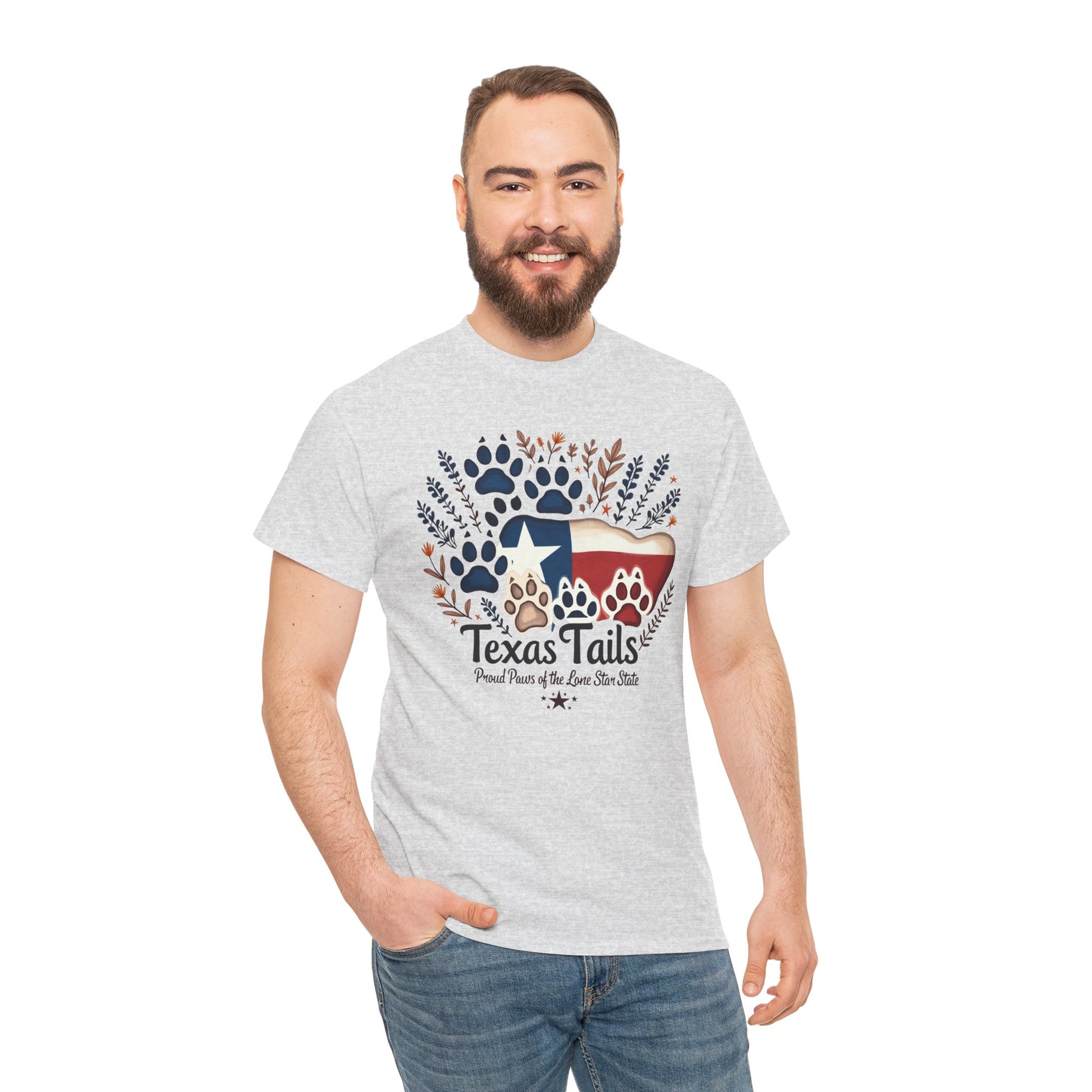 Texas Tails Proud Paws Tee