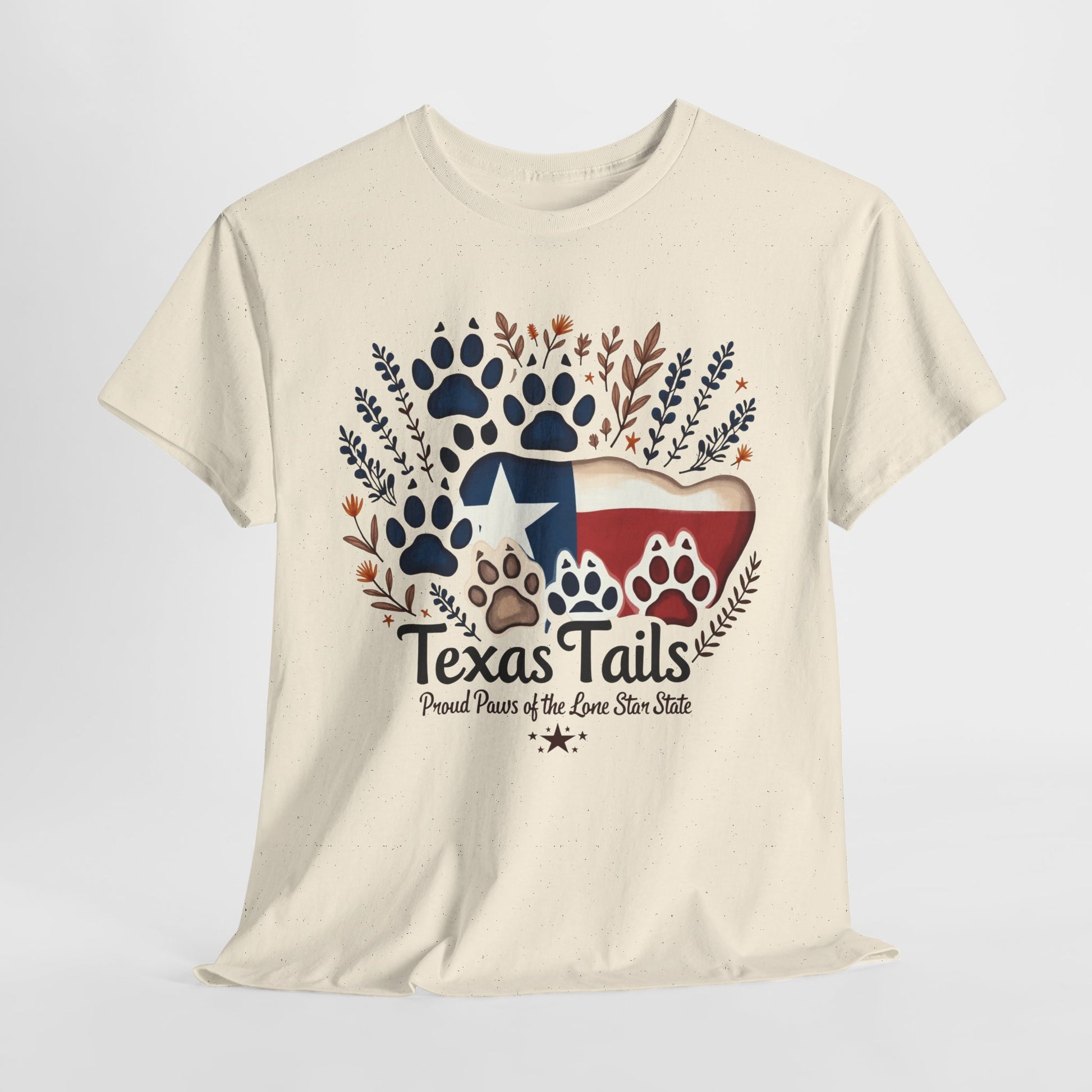 Texas Tails Proud Paws Tee