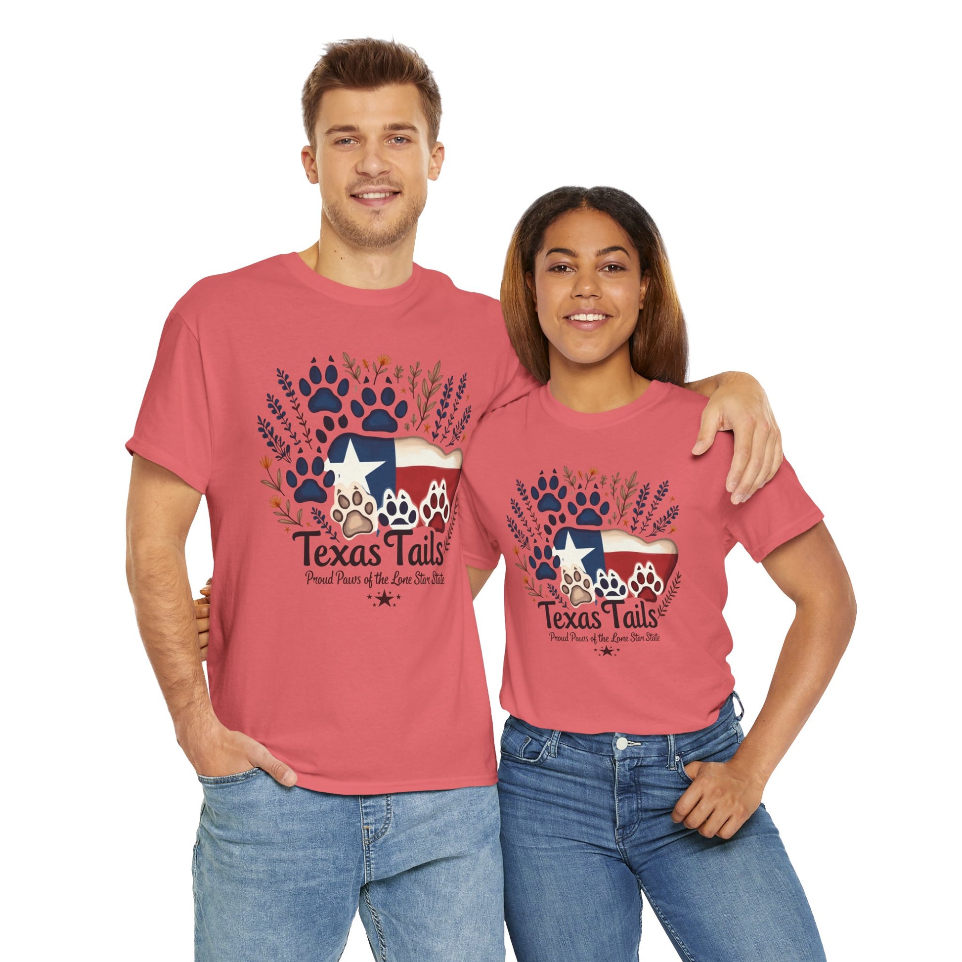 Texas Tails Proud Paws Tee