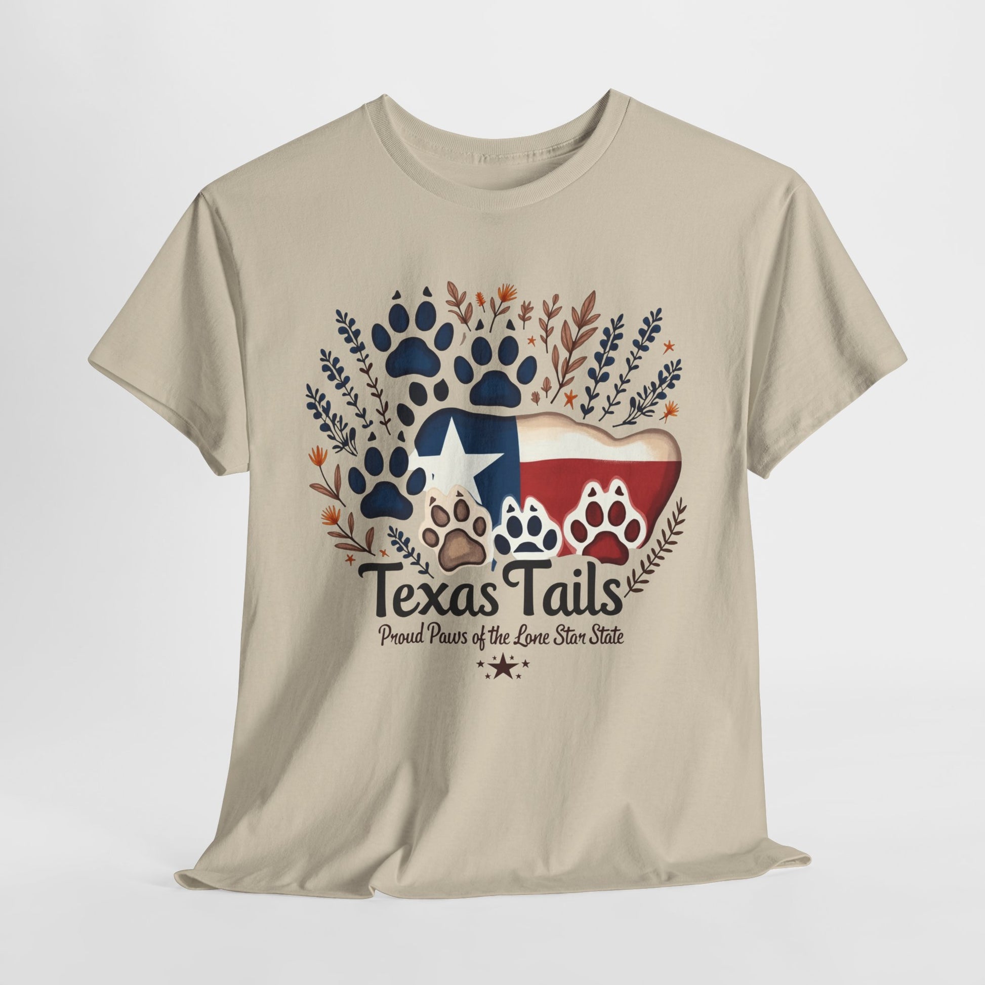 Texas Tails Proud Paws Tee