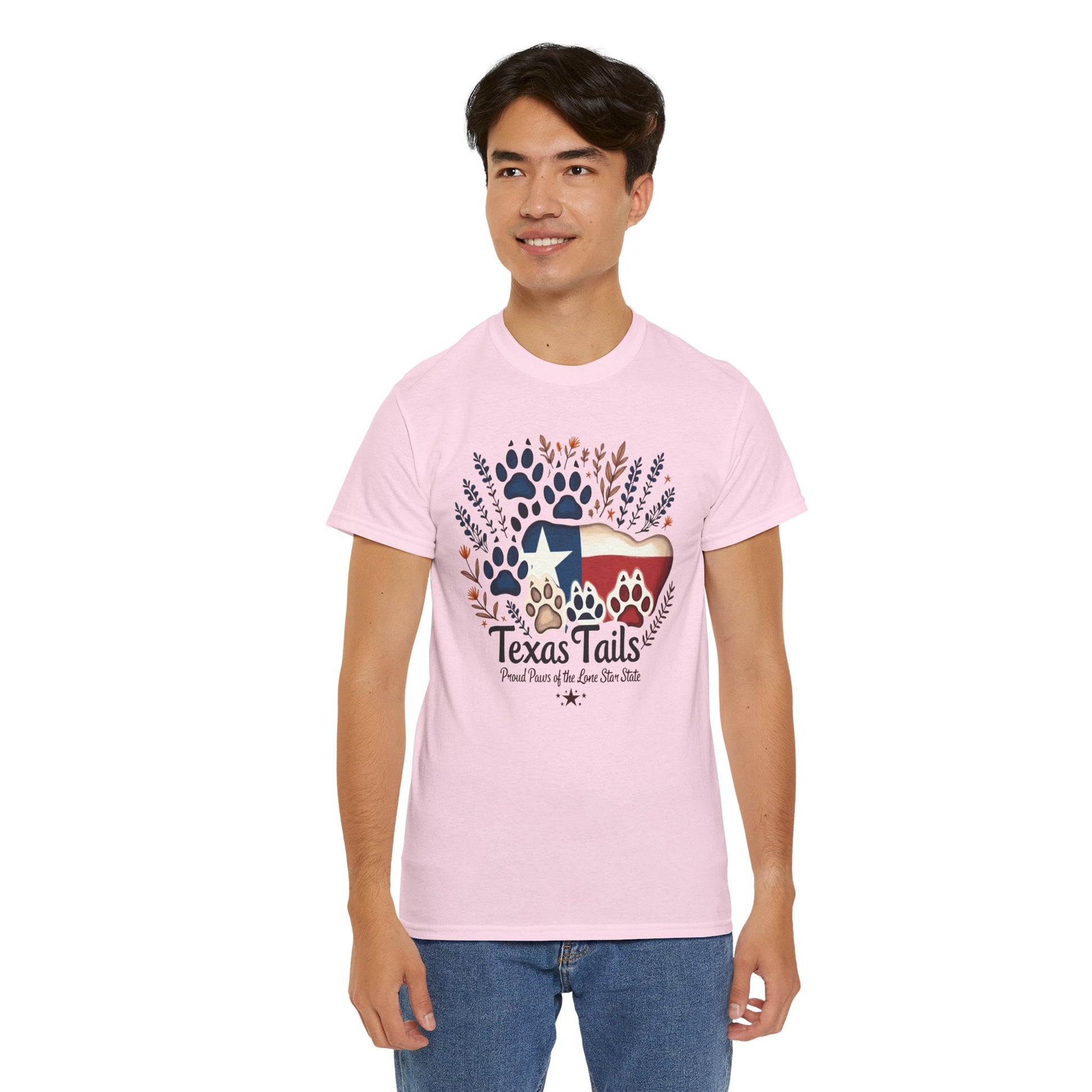 Texas Tails Proud Paws Tee