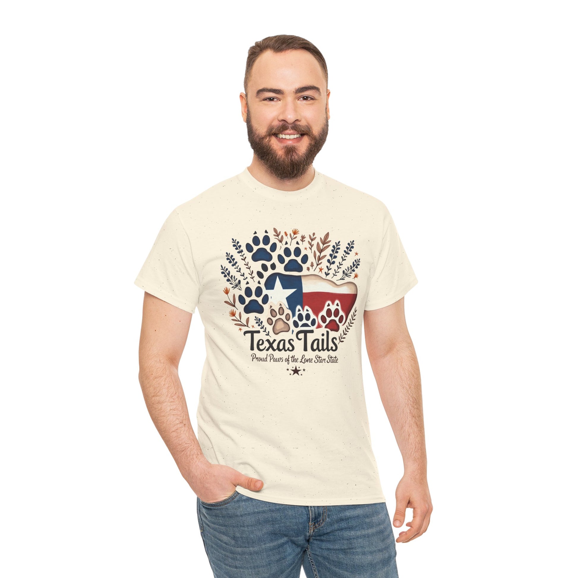 Texas Tails Proud Paws Tee