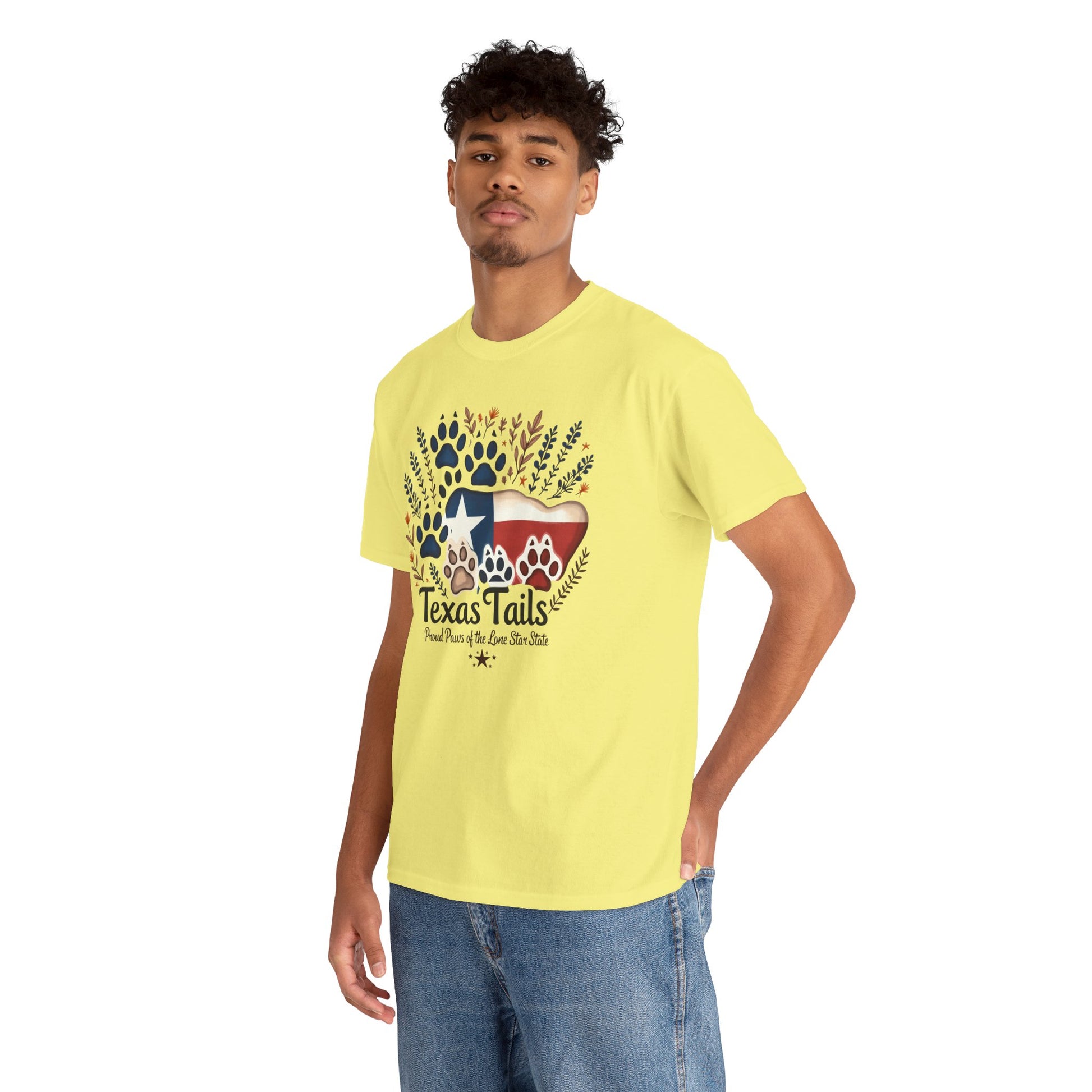 Texas Tails Proud Paws Tee