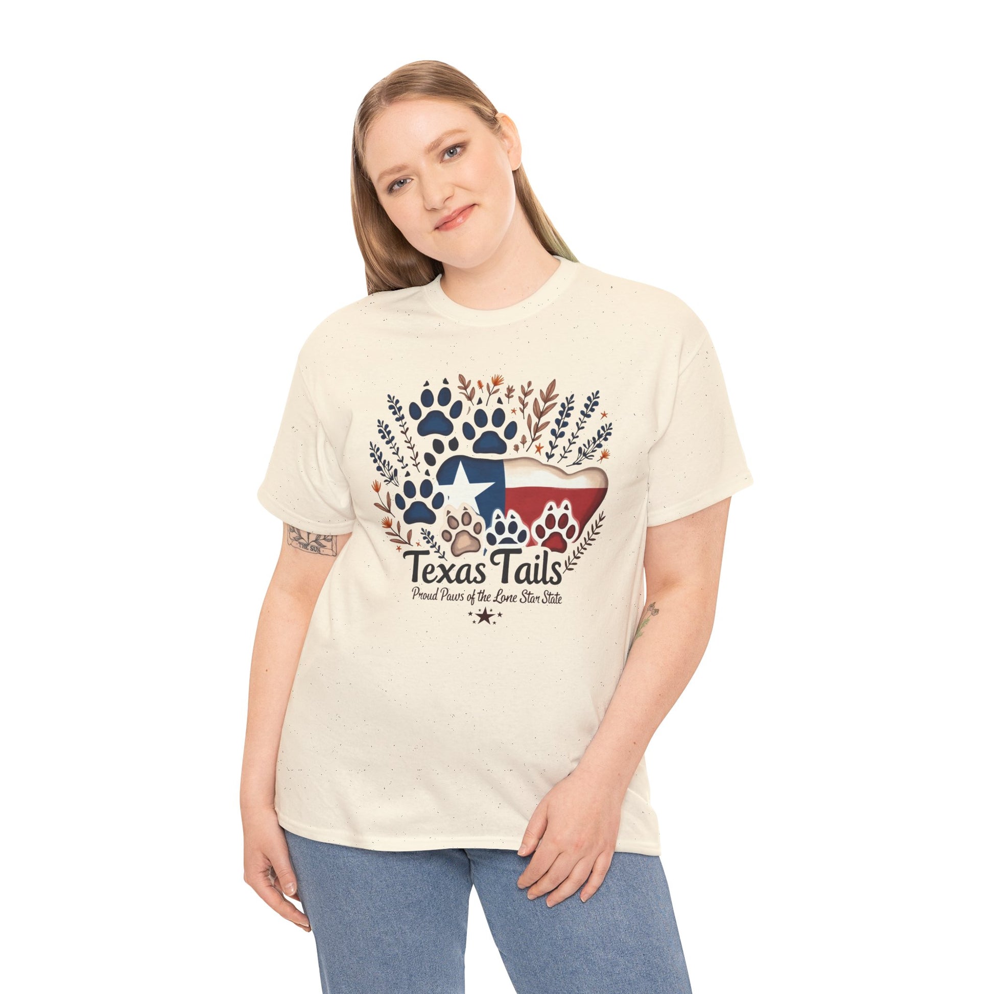Texas Tails Proud Paws Tee