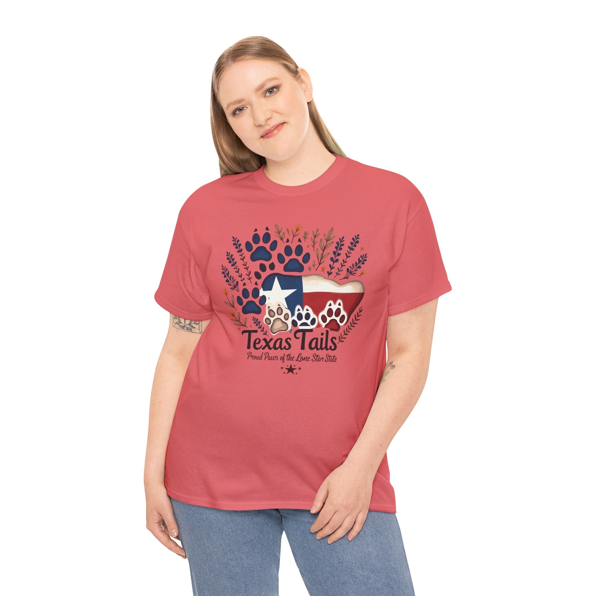 Texas Tails Proud Paws Tee