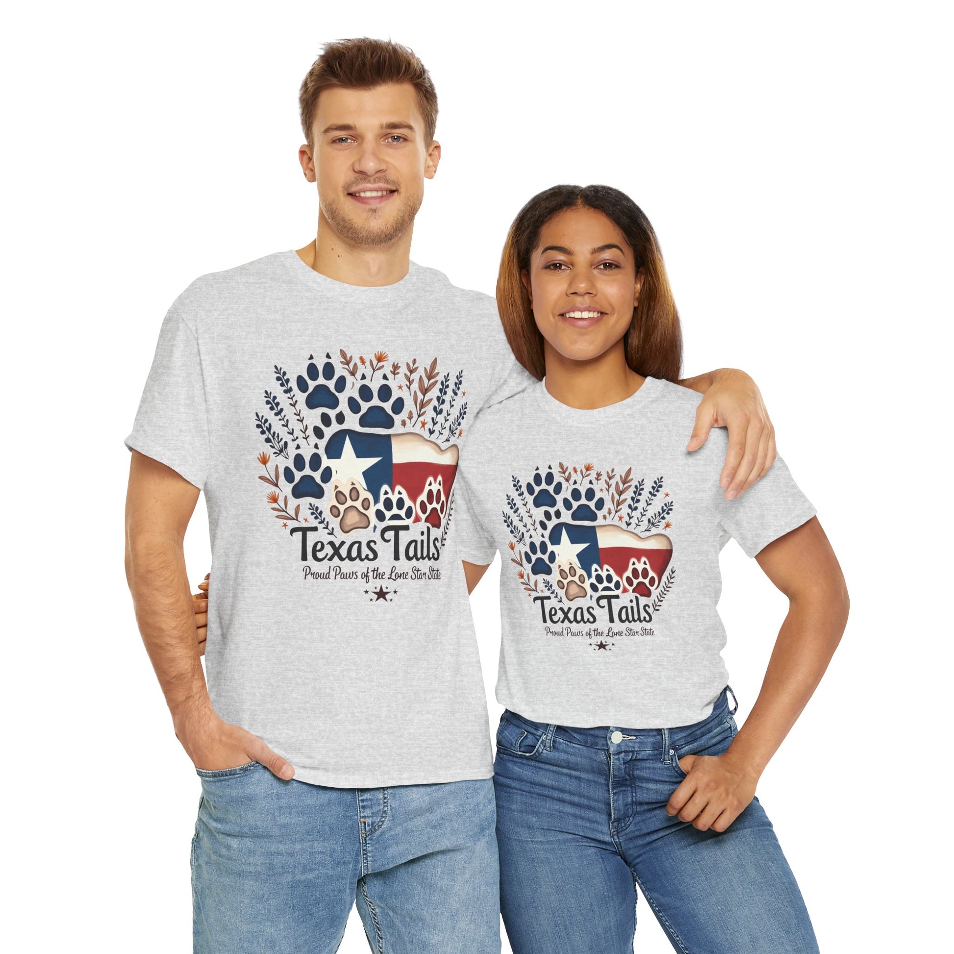 Texas Tails Proud Paws Tee