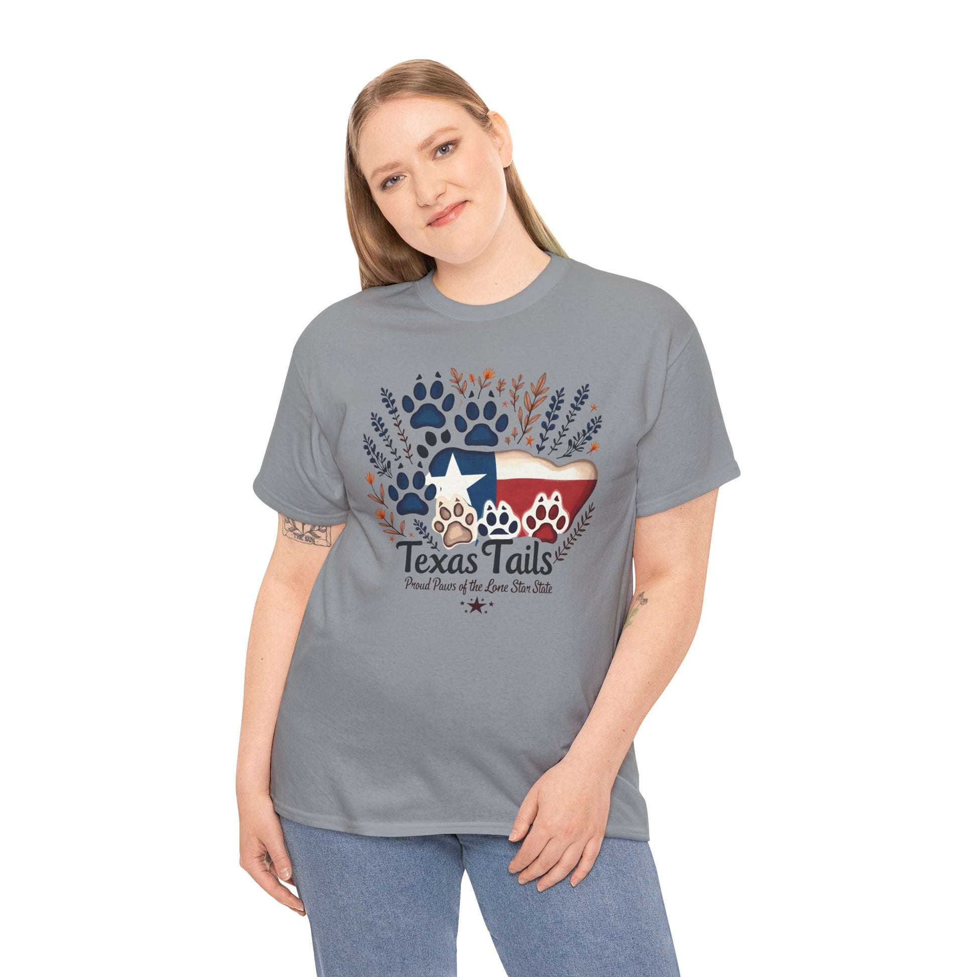 Texas Tails Proud Paws Tee