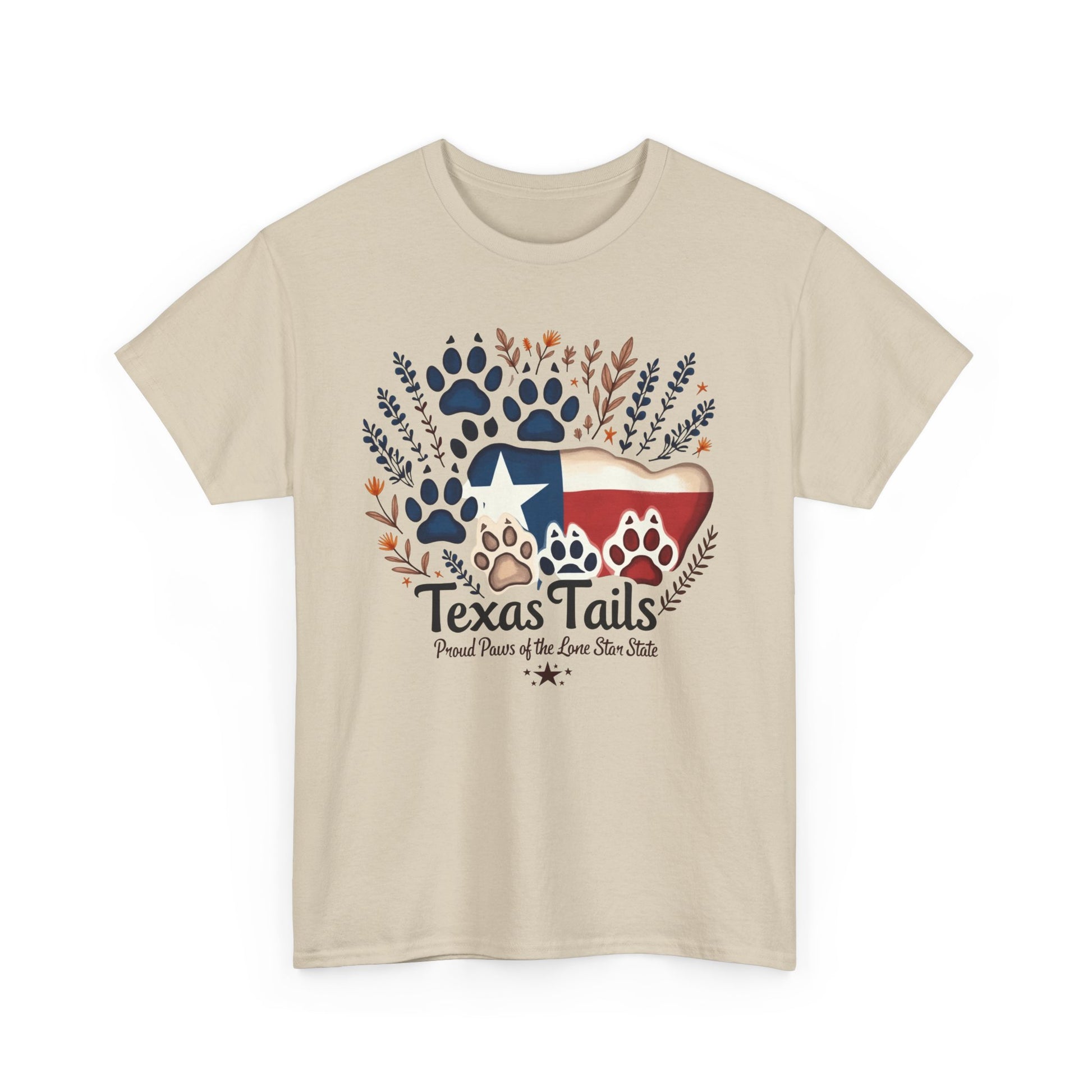 Texas Tails Proud Paws Tee