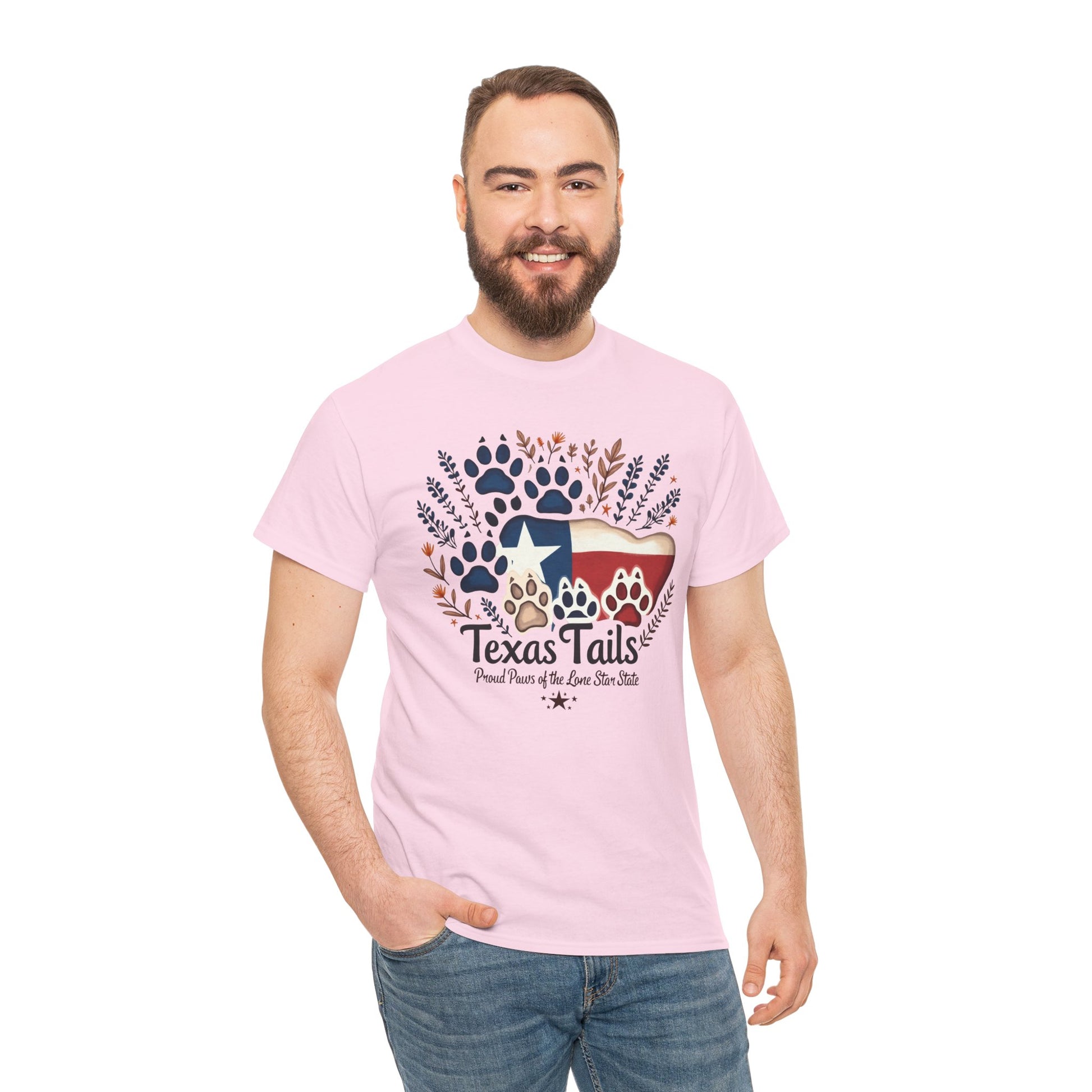 Texas Tails Proud Paws Tee